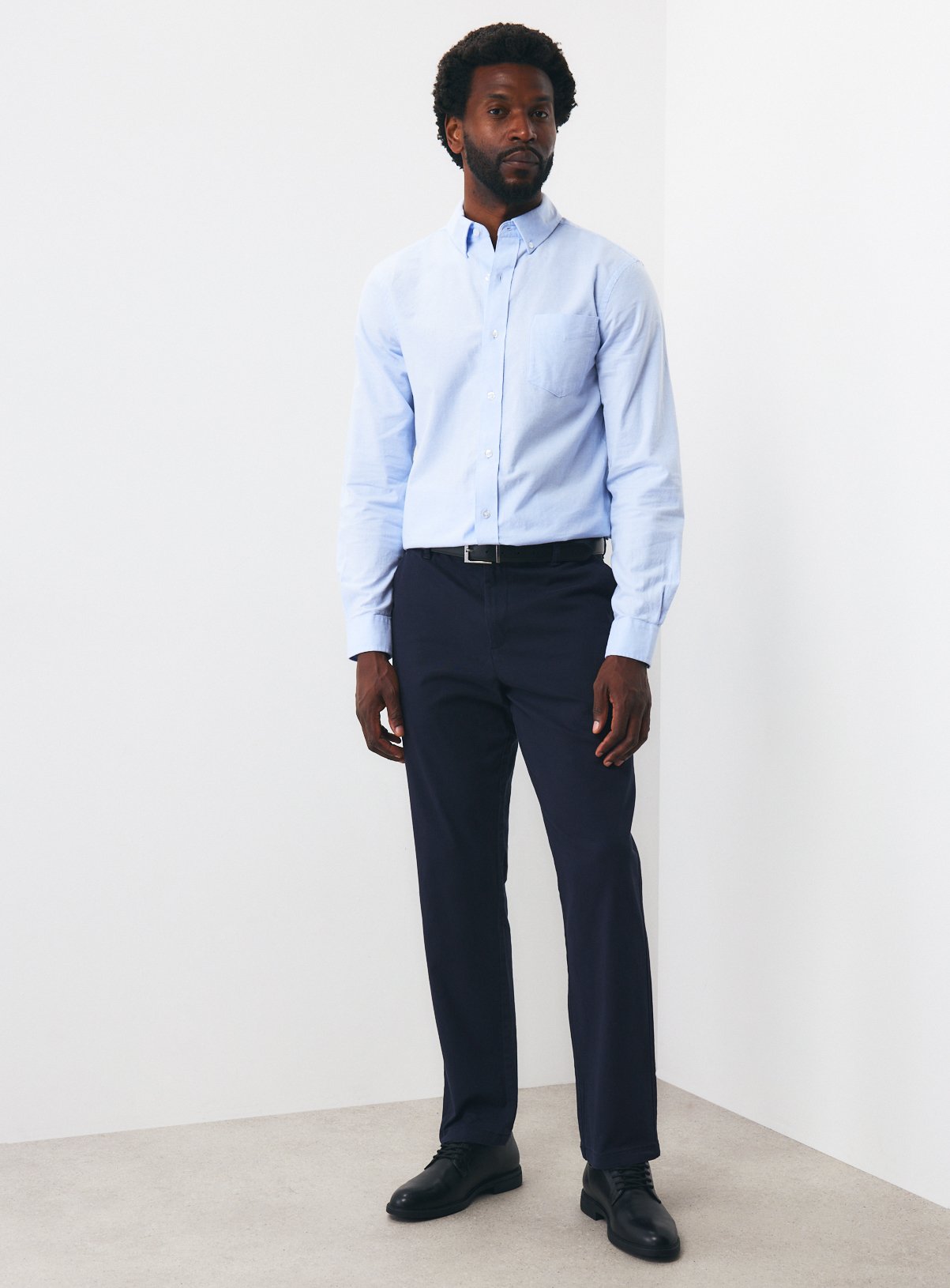 Blue Oxford Shirt XXXL - Image 3 thumbnail