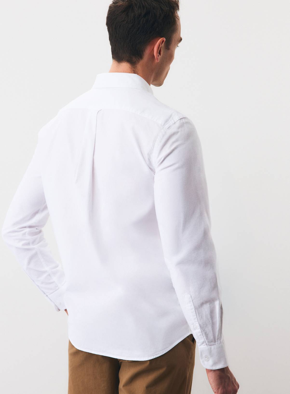 White Oxford Shirt S - Image 5
