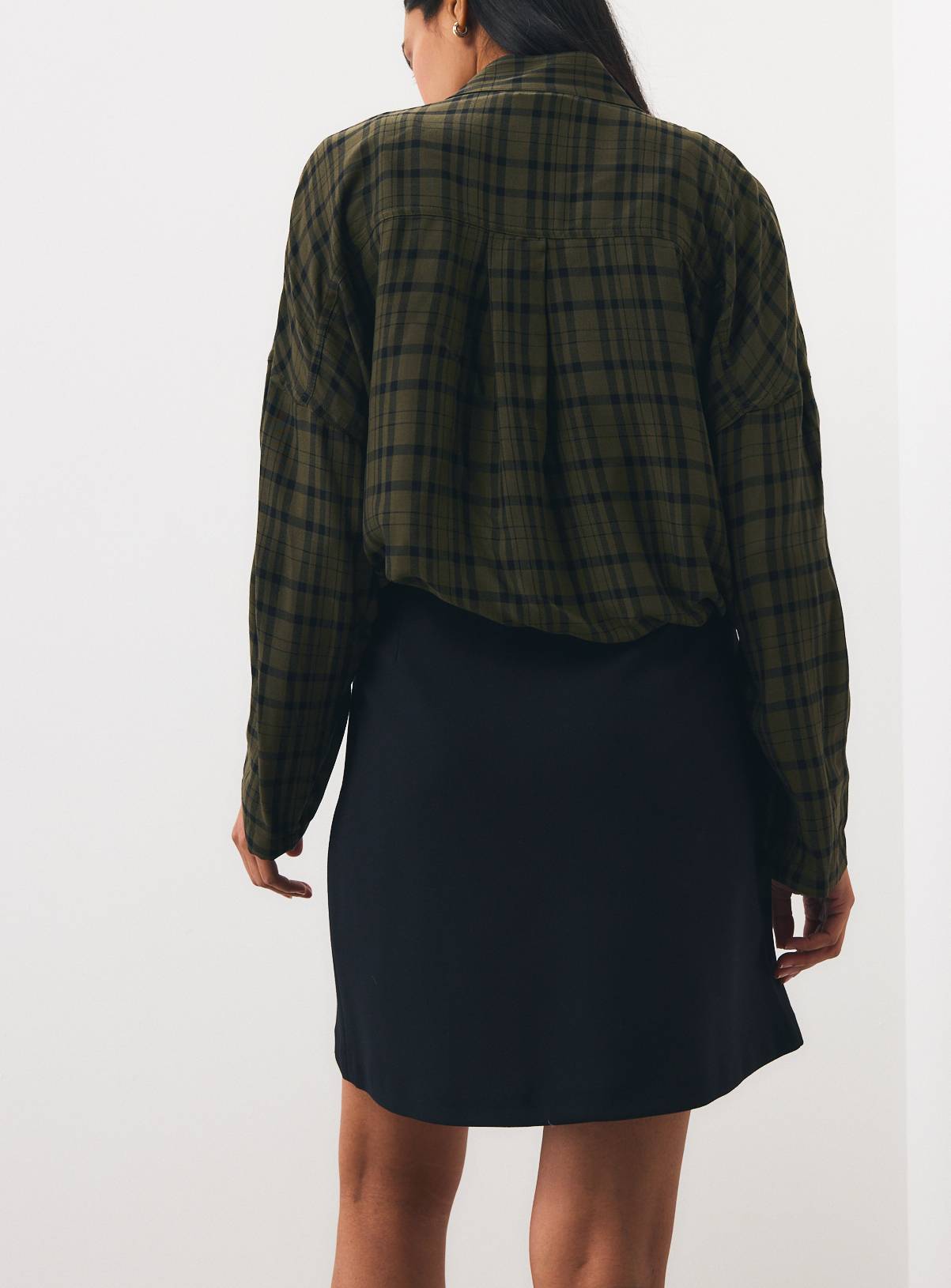 Military Button Detail Mini Skirt 12 - Image 4
