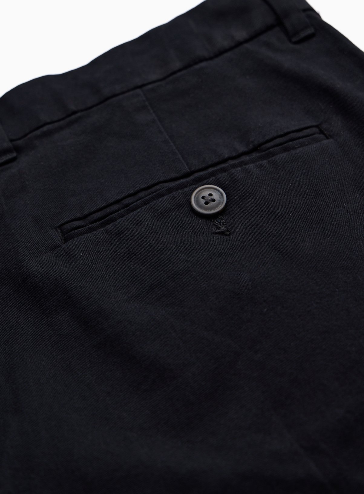 Black Straight Fit Chinos 34S - Image 4 thumbnail