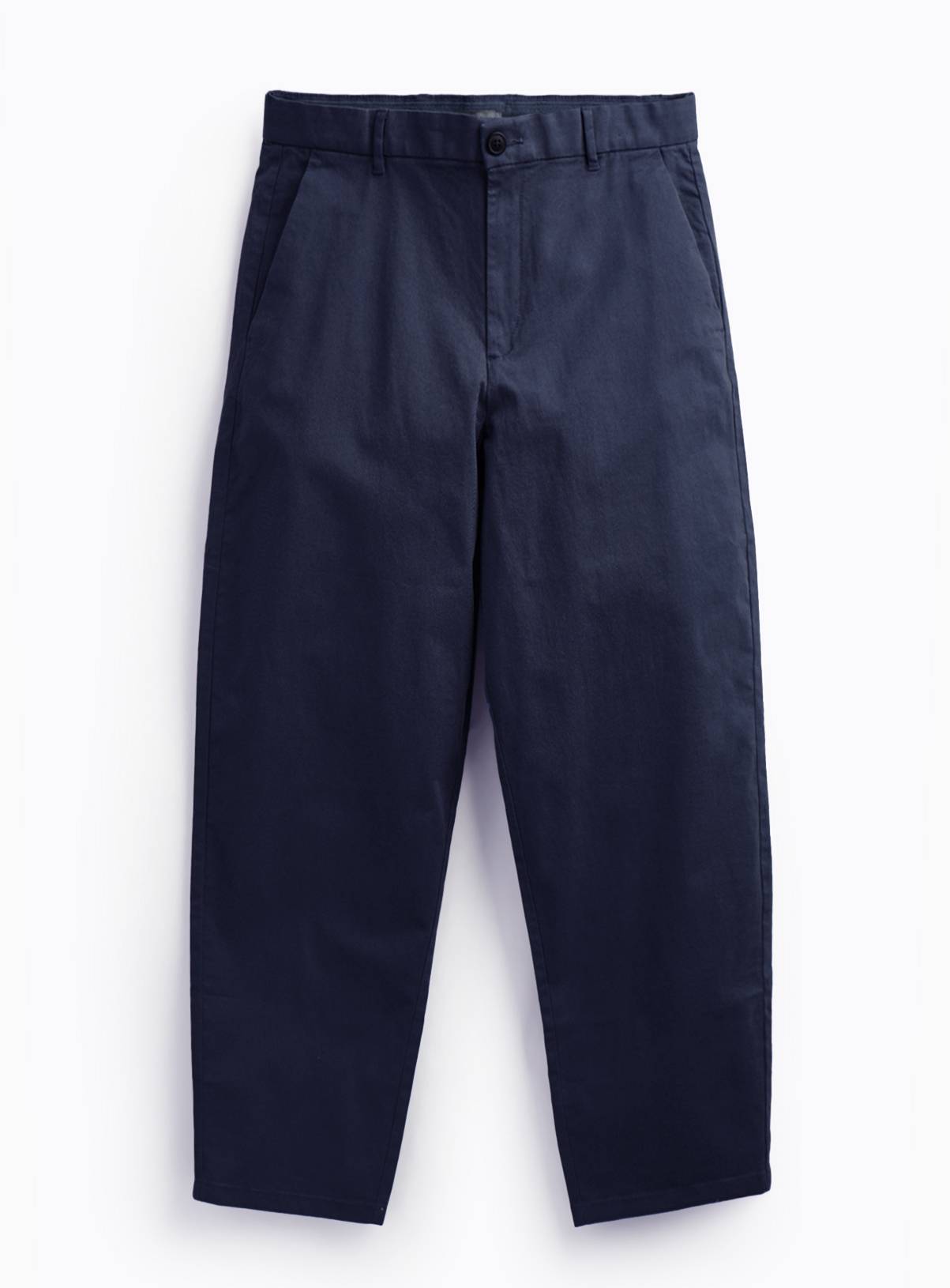 Navy Straight Fit Chinos 44L - Image 3