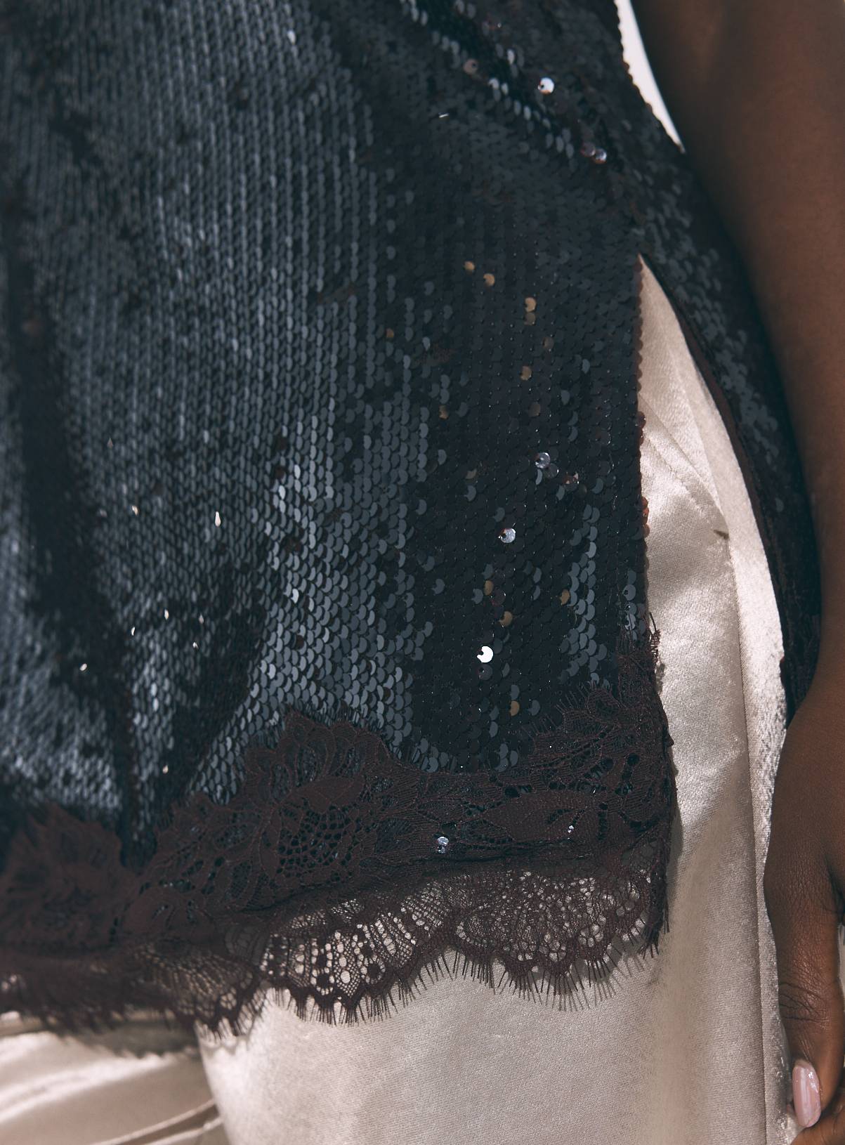 Decadence Sequin Lace Cami 14 - Image 3