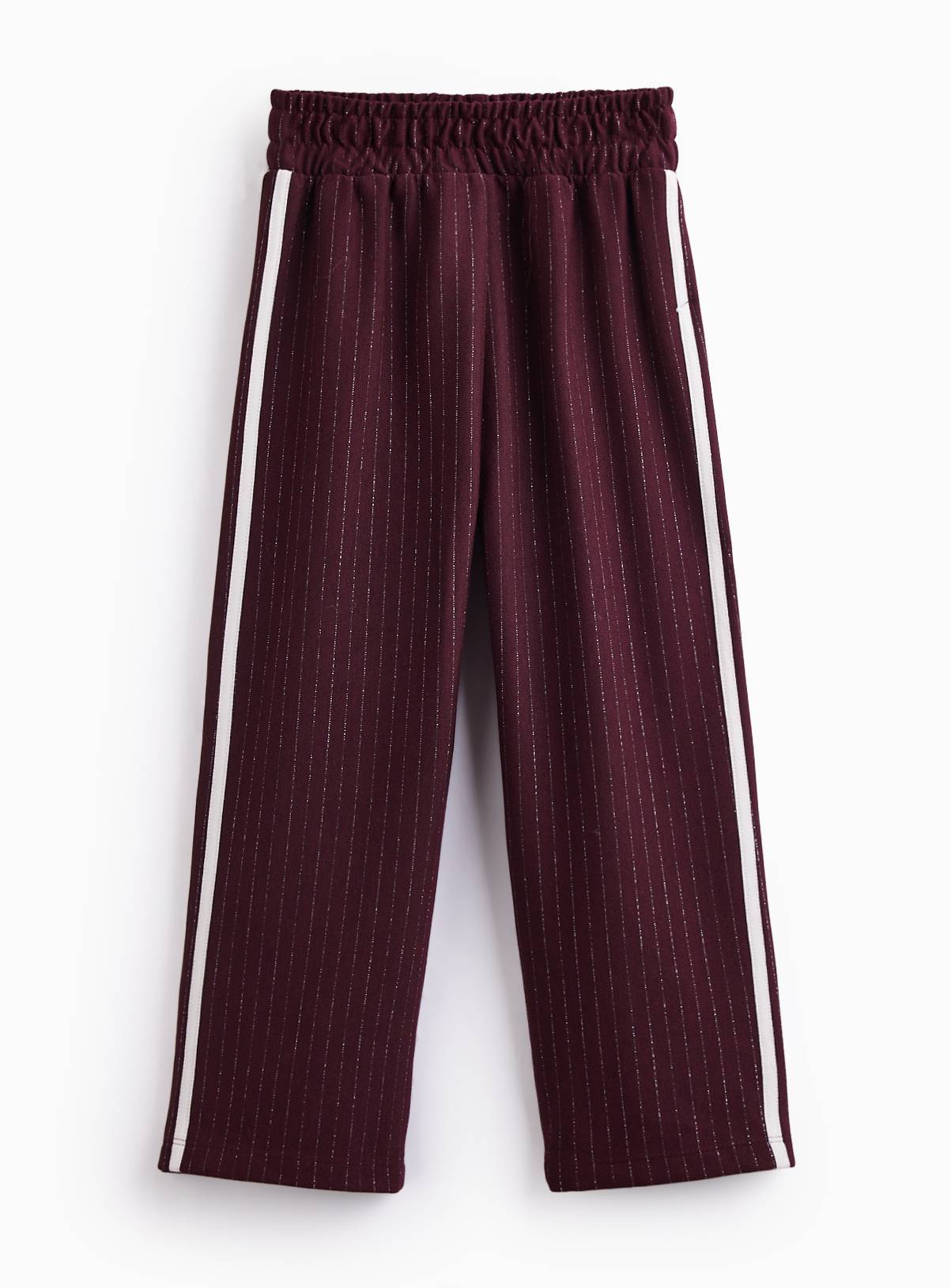 Burgundy Track Pants 11 years - Image 1