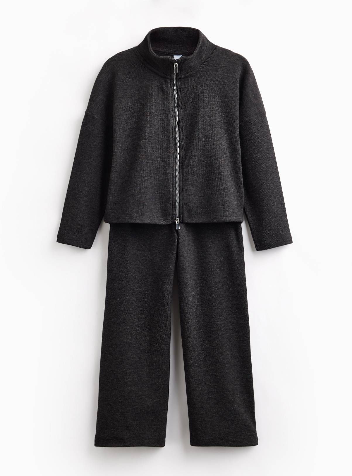 Soft Jersey Funnel Neck Zip-Through Set 6 years - Image 1