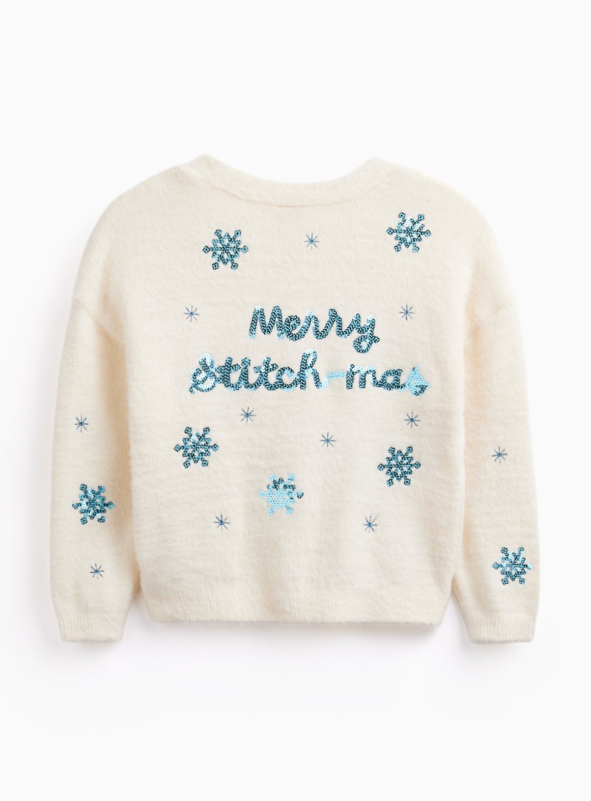 Disney Stitch Fluffy Cardigan 9 years - Image 2 thumbnail