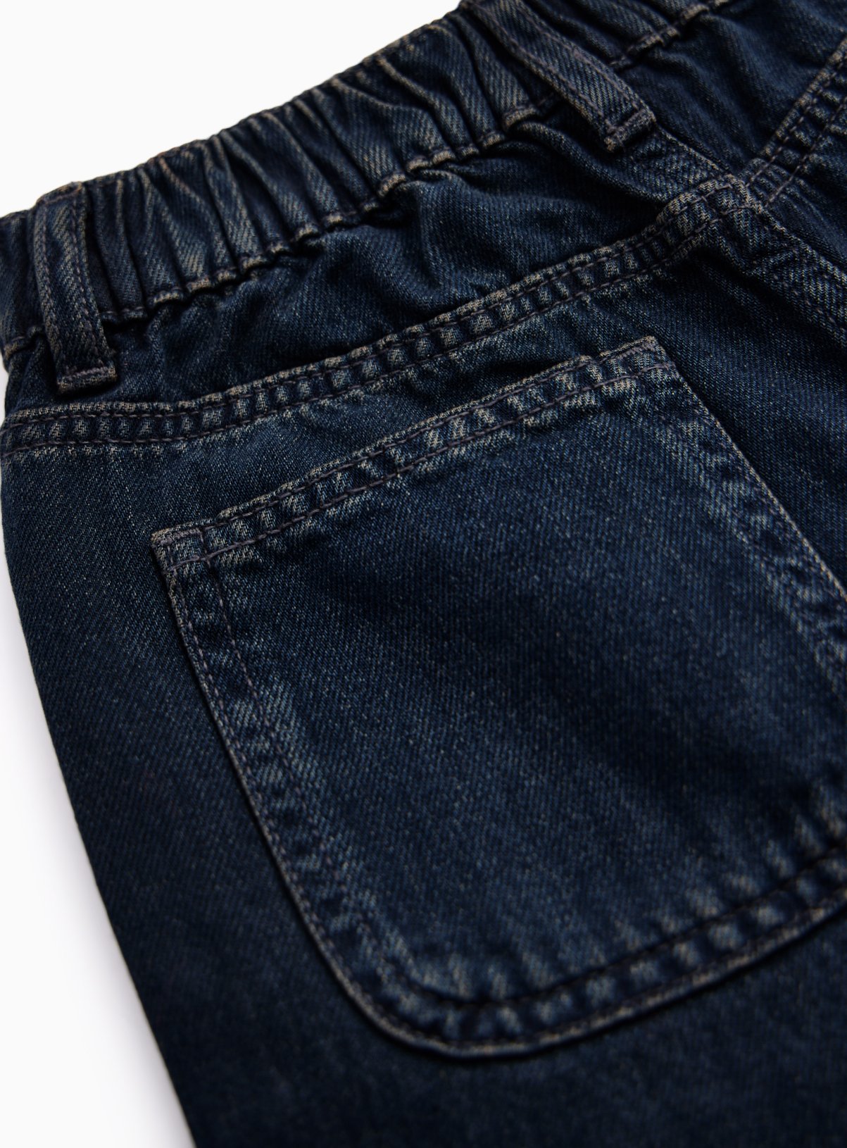 Blue Black Wide Leg Jeans 8 years - Image 2 thumbnail