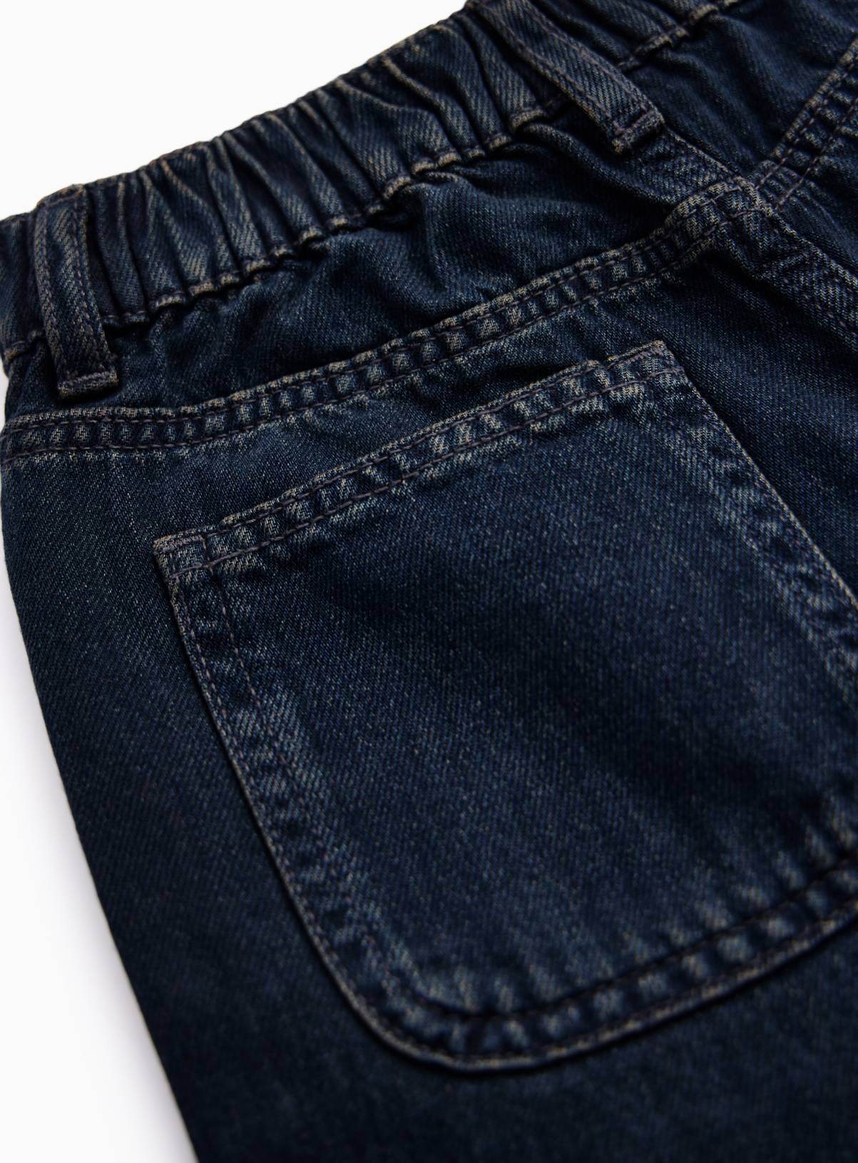 Blue Black Wide Leg Jeans 8 years - Image 2