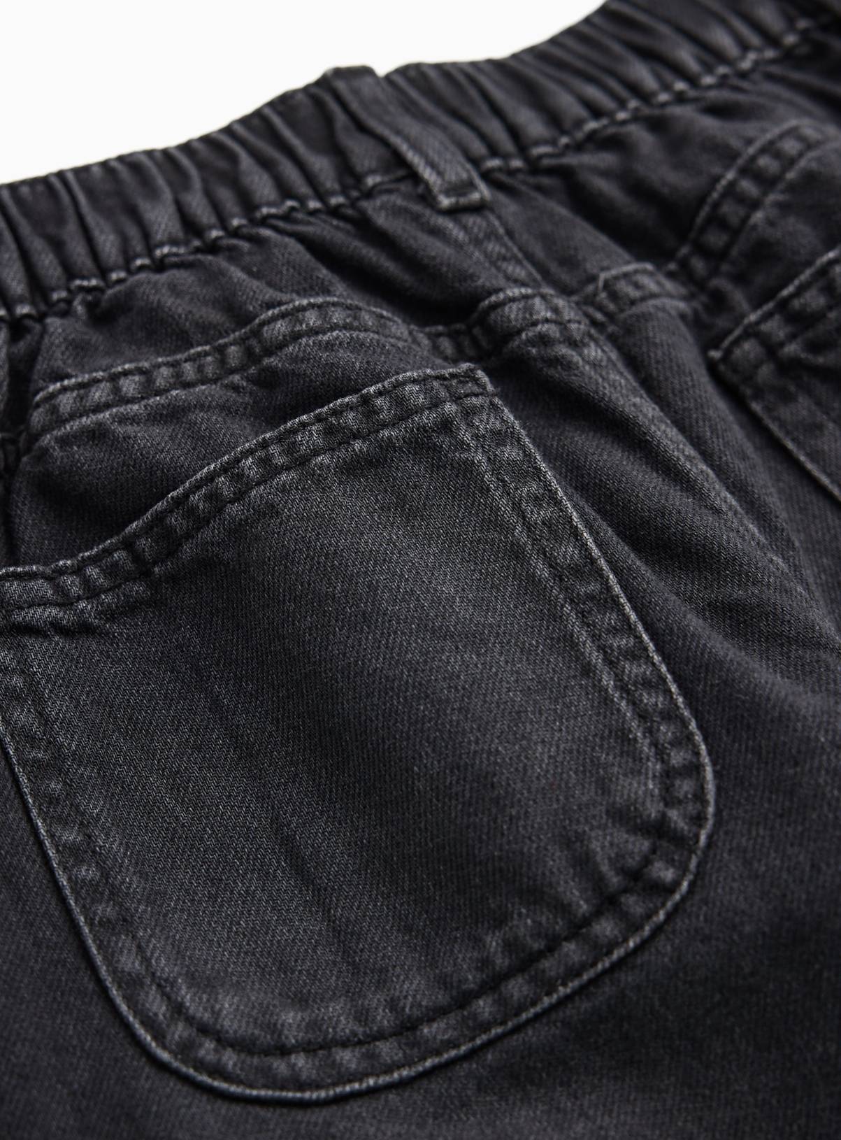 Black Denim Wide Leg Jeans 13 years - Image 2