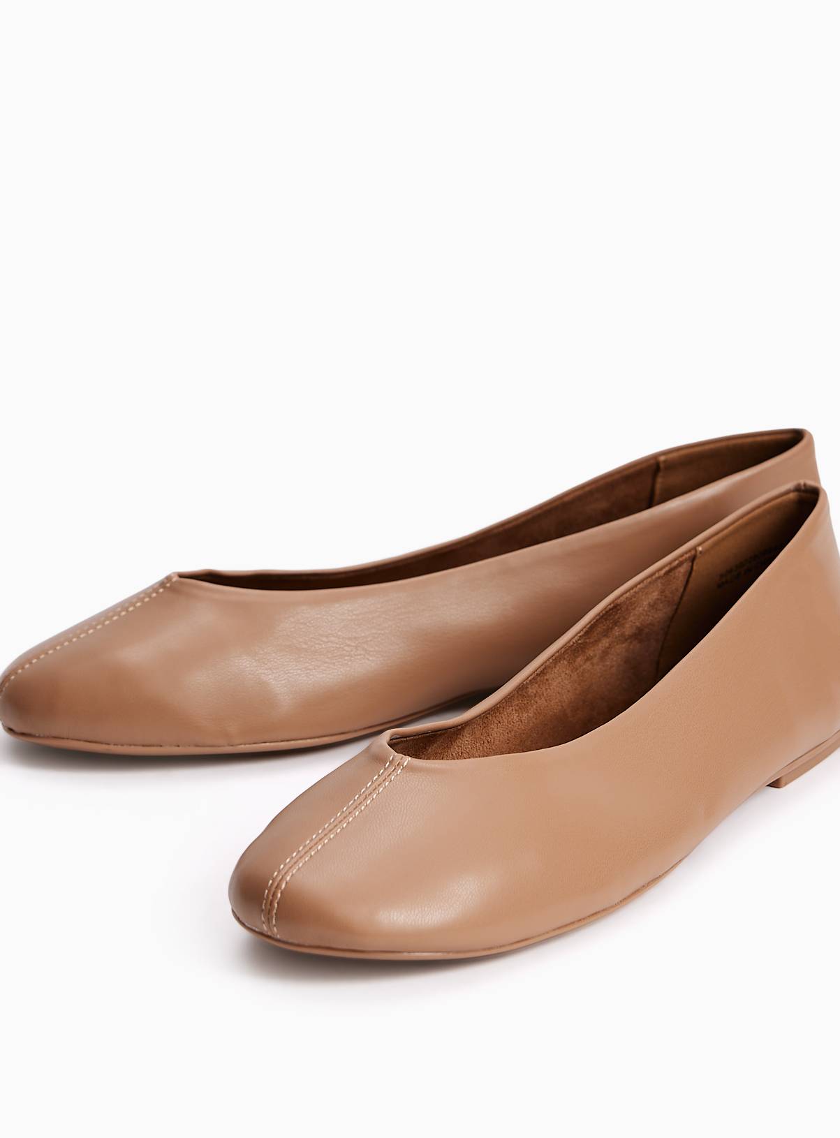 Neutral Soft Ballerina Shoes 3 - Image 3