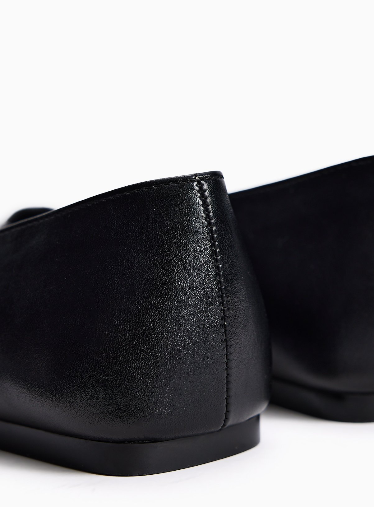 Black Pointed Ballerina Shoes 4 - Image 3 thumbnail