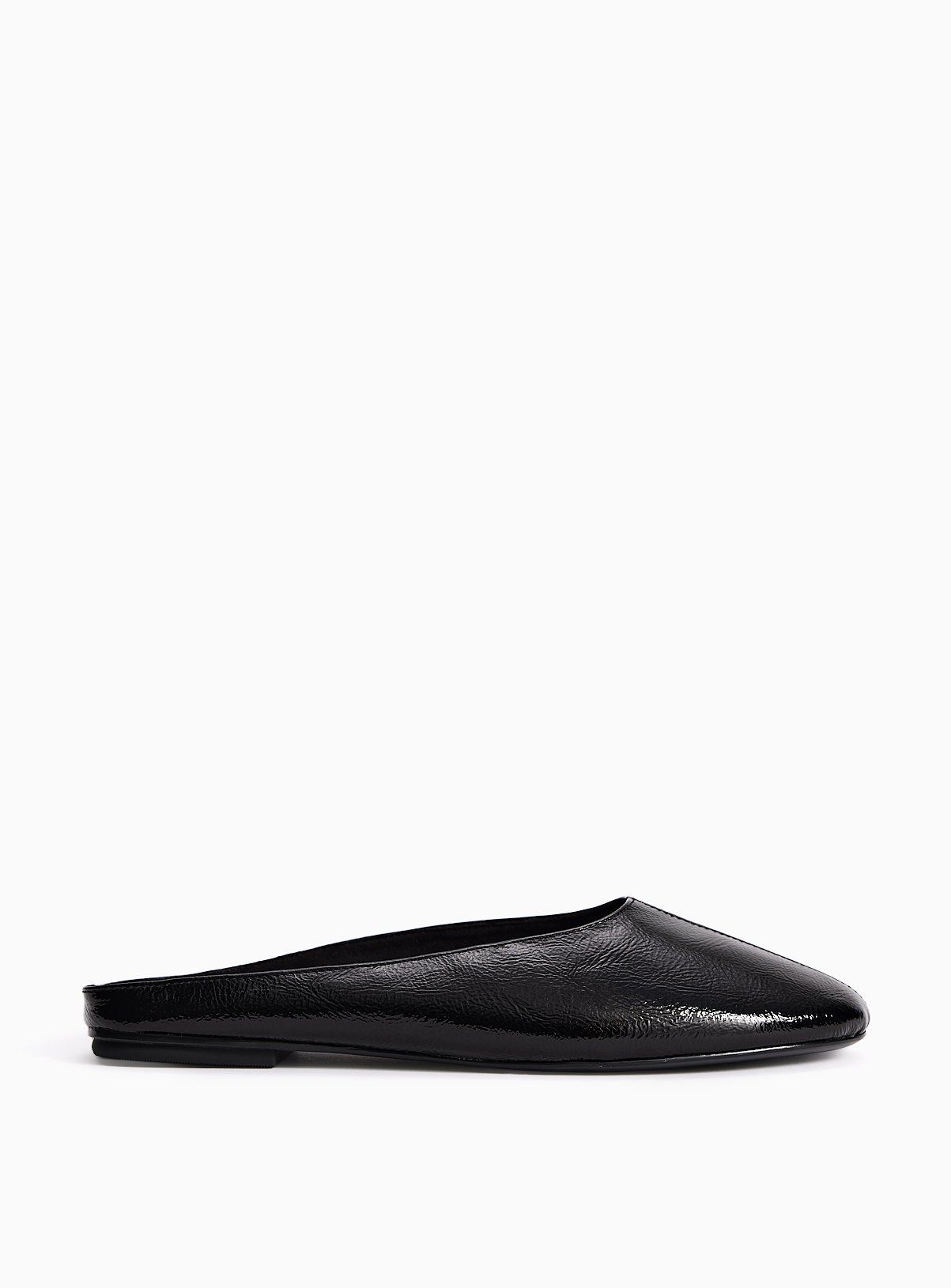 Black Mule Ballerina Shoes 8 - Image 2 thumbnail