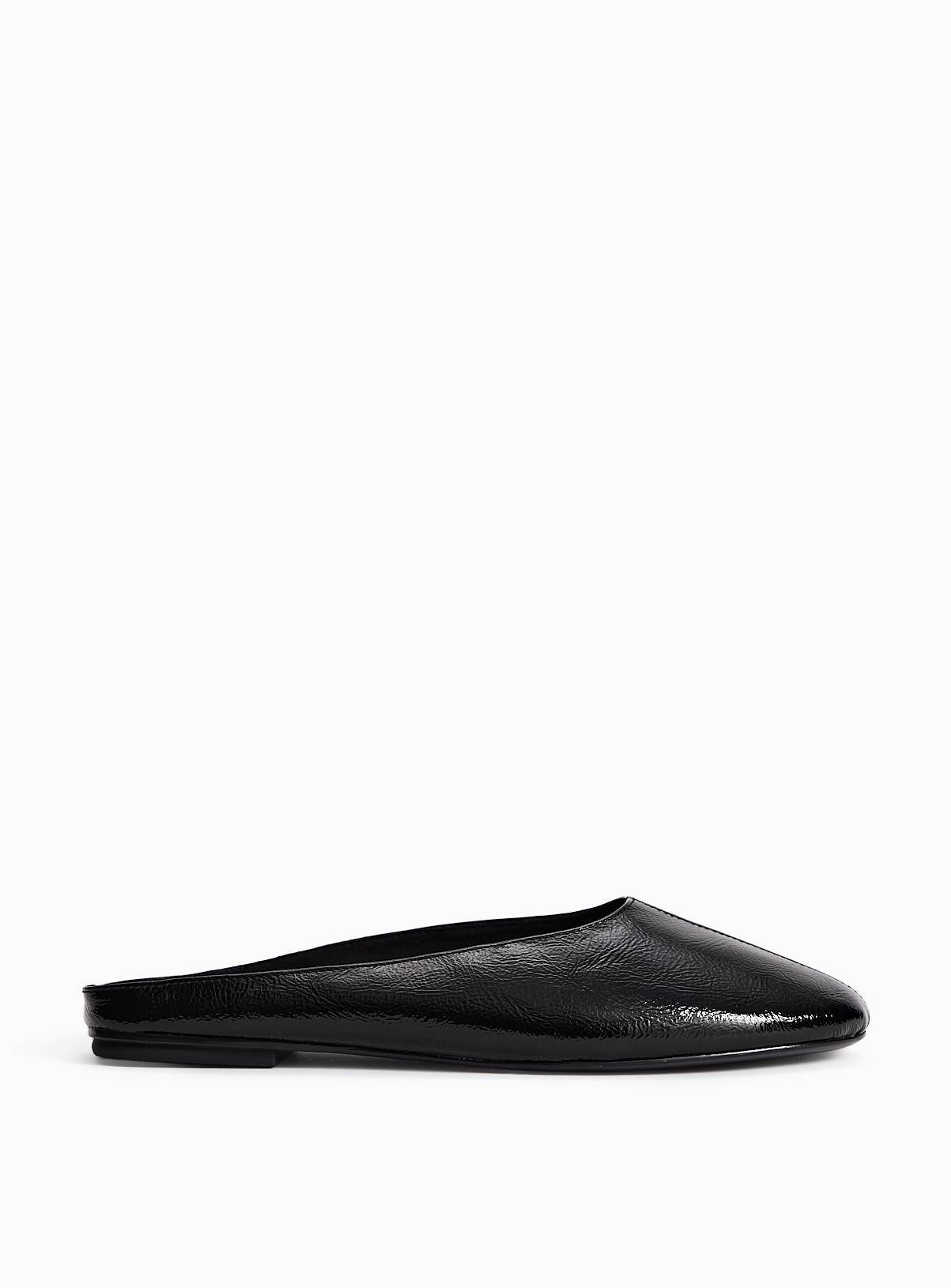 Black Mule Ballerina Shoes 8 - Image 2