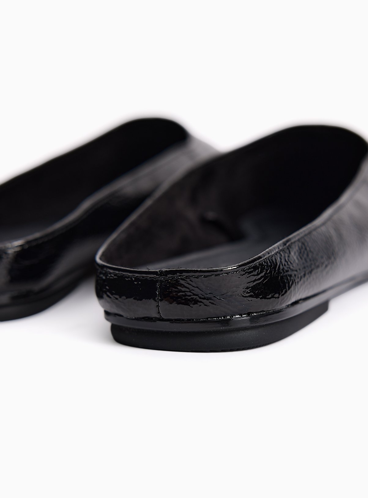 Black Mule Ballerina Shoes 8 - Image 4 thumbnail