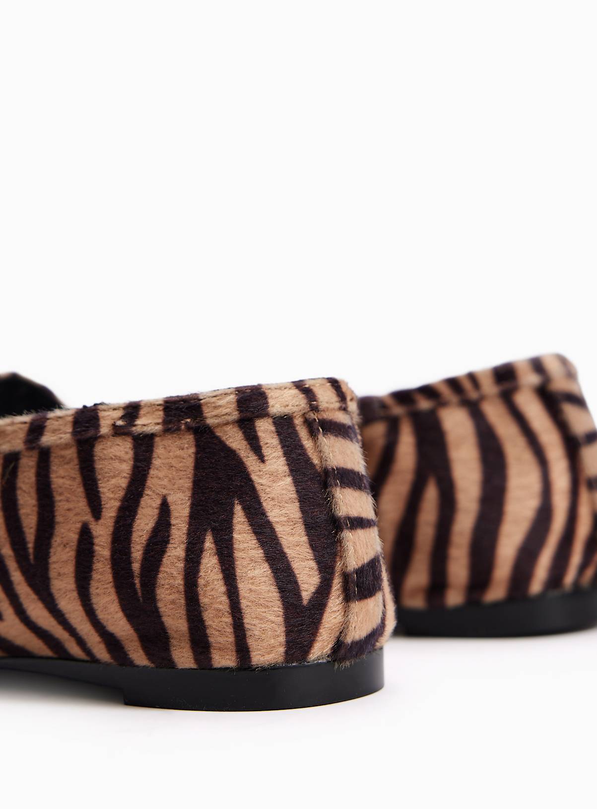 Zebra Mary Jane Ballerina Shoes 7 - Image 5