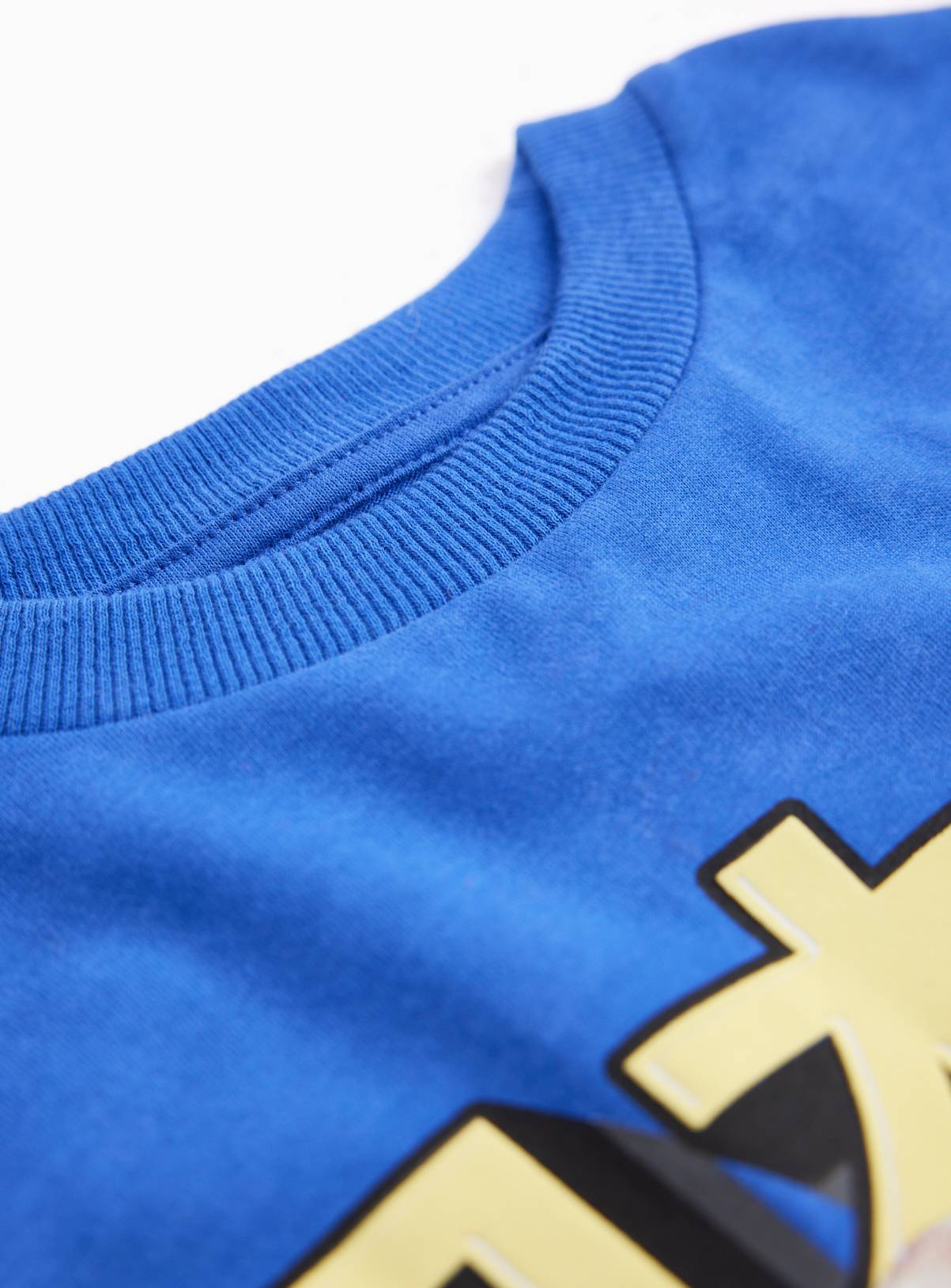 Blue Cotton ‘Skating Pizza’ Graphic T-Shirt 8 years - Image 2