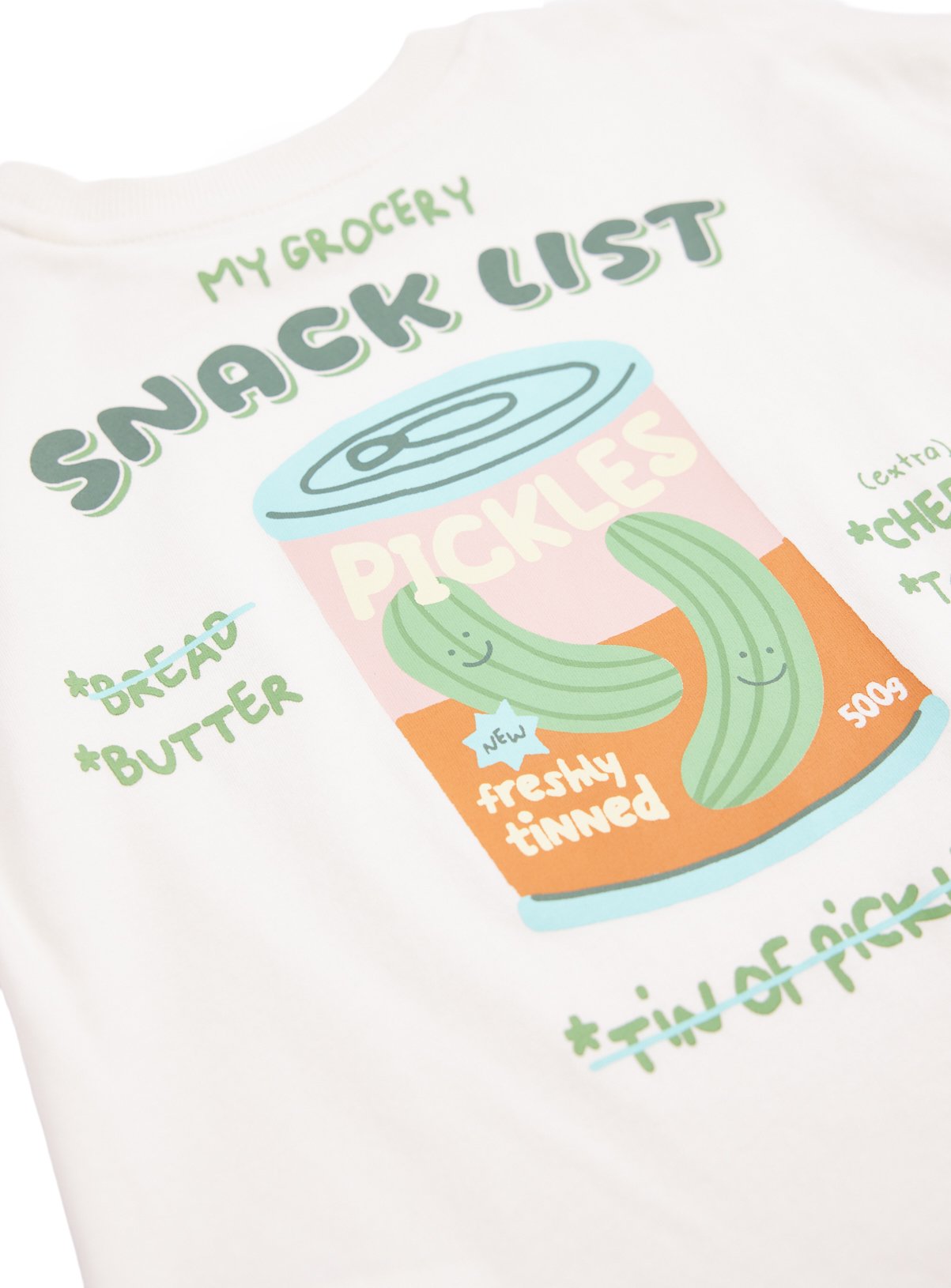 Snack List Logo T-Shirt 4-5 years - Image 2 thumbnail