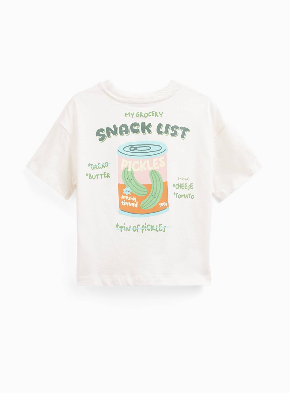 Snack List Logo T-Shirt 4-5 years - Image 3