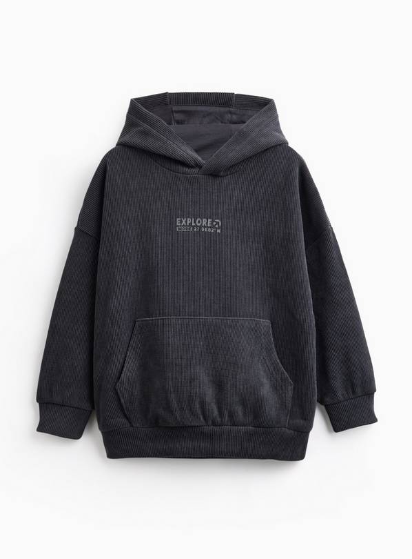 Charcoal Graphic Hoodie 9 years