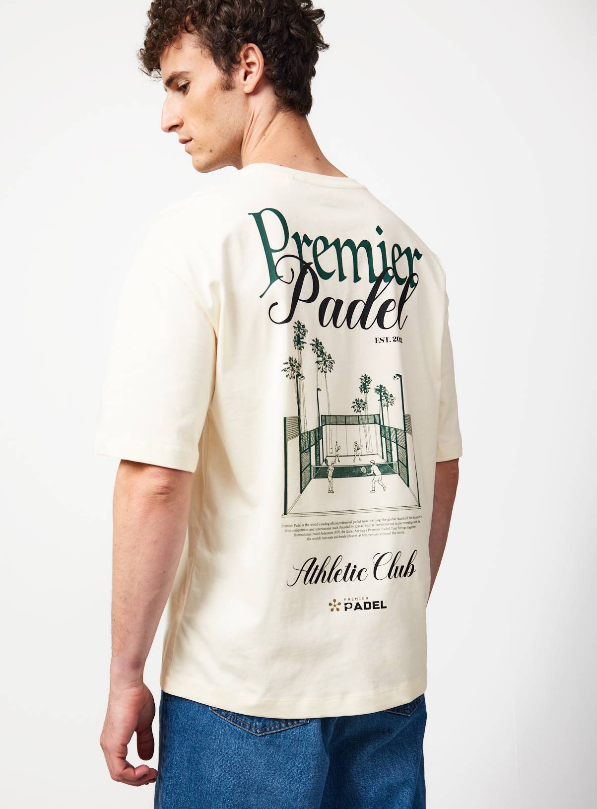 Padel Graphic Relaxed Fit T-Shirt XXL - Image 5