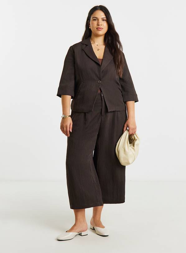 SIMPLY BE Soft Twill Angel Sleeve Chuck on Blazer 14