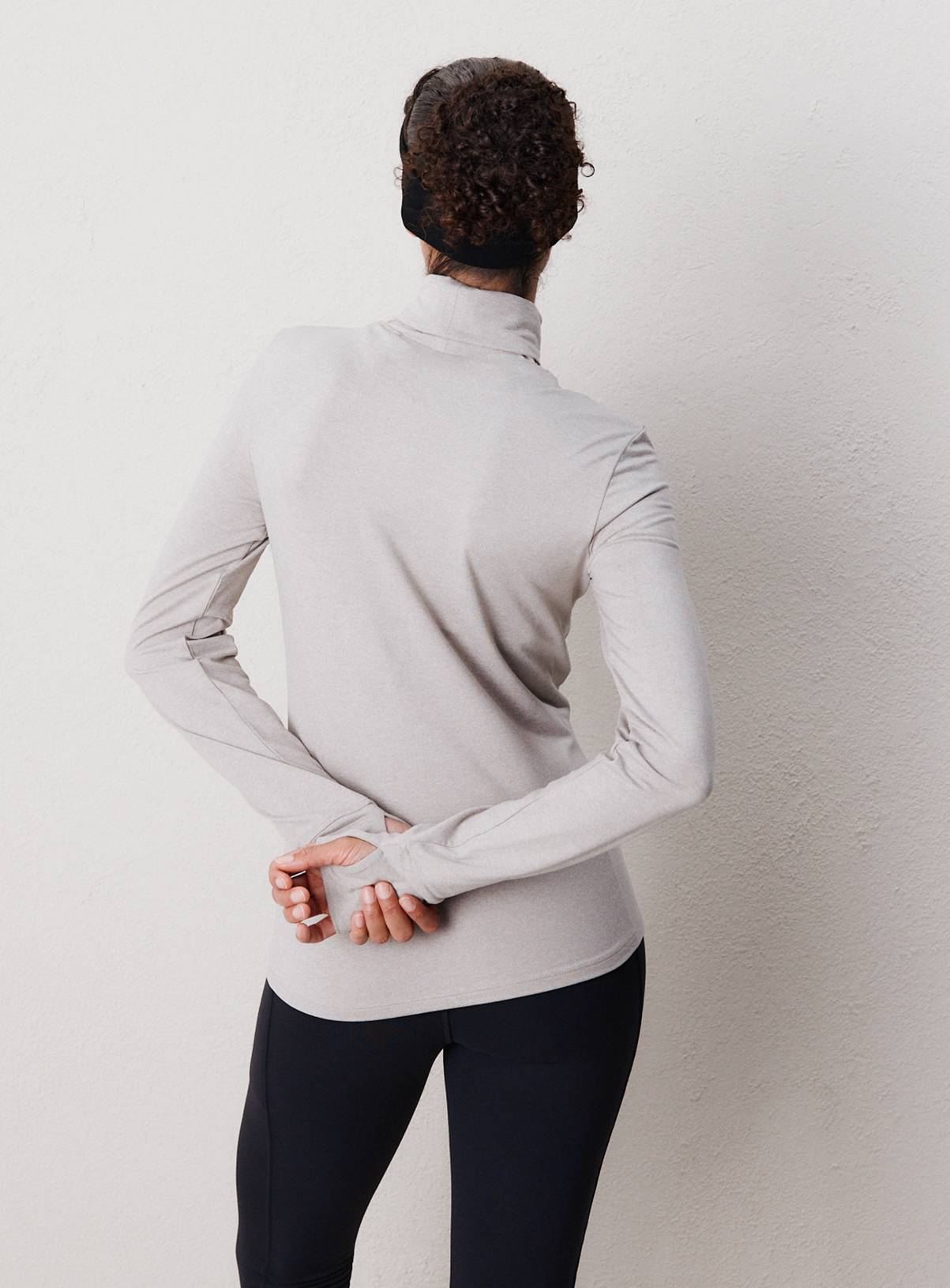 Reaktiv Soft Touch High Neck Long Sleeve Top XL - Image 5