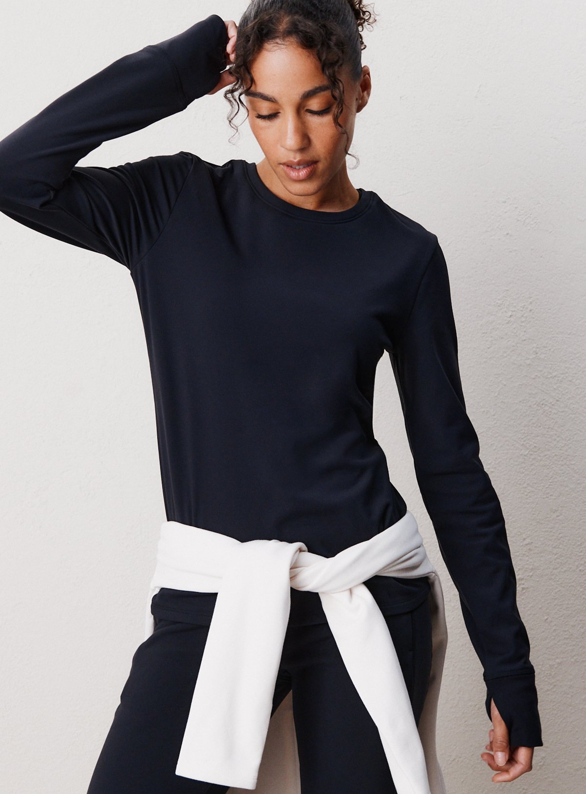 REAKTIV Black Soft-Touch Thermal Long Sleeve Training Top XXL - Image 1 thumbnail
