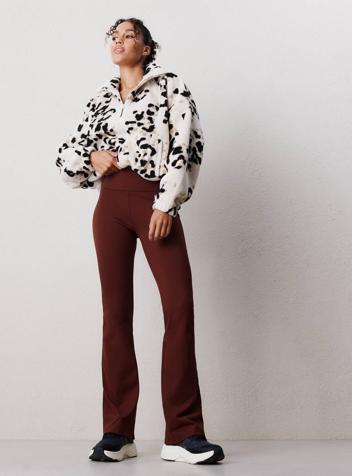 Reaktiv Roll Over Flared Leggings S - Image 2