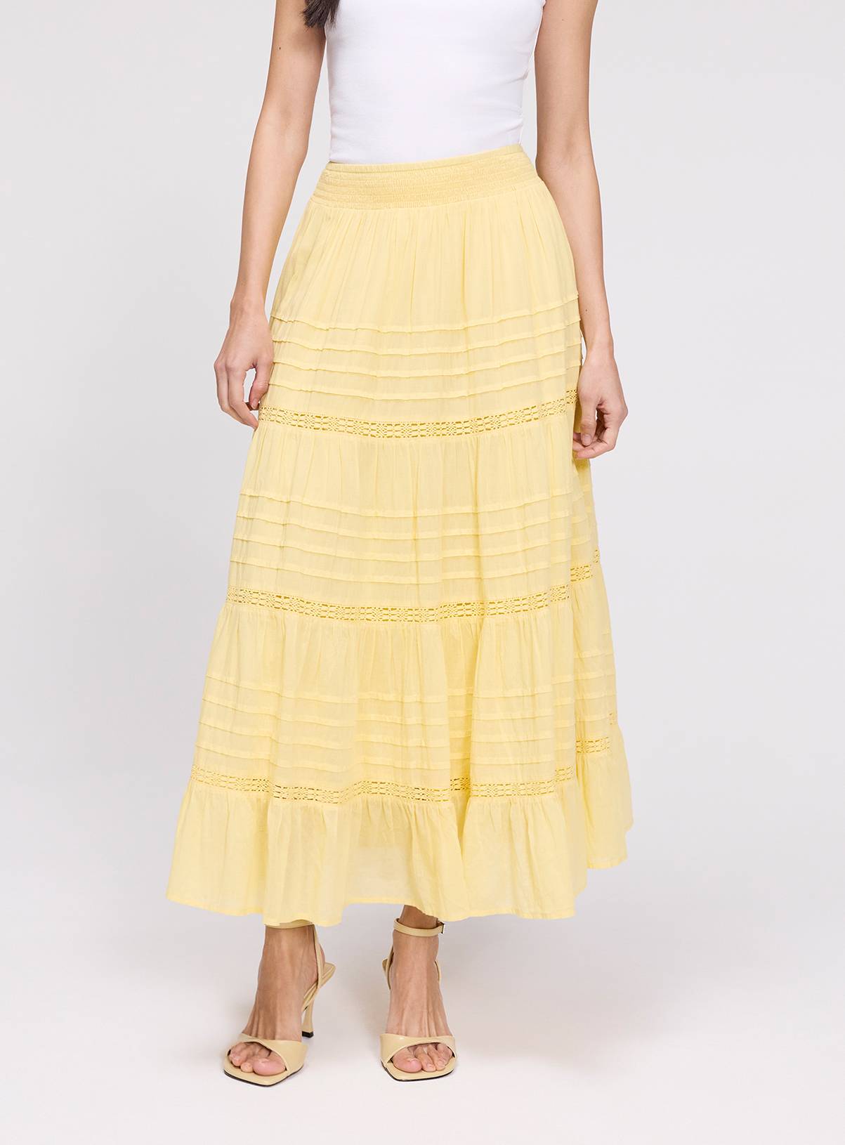 FINERY Imani Skirt Yellow 8 - Image 1