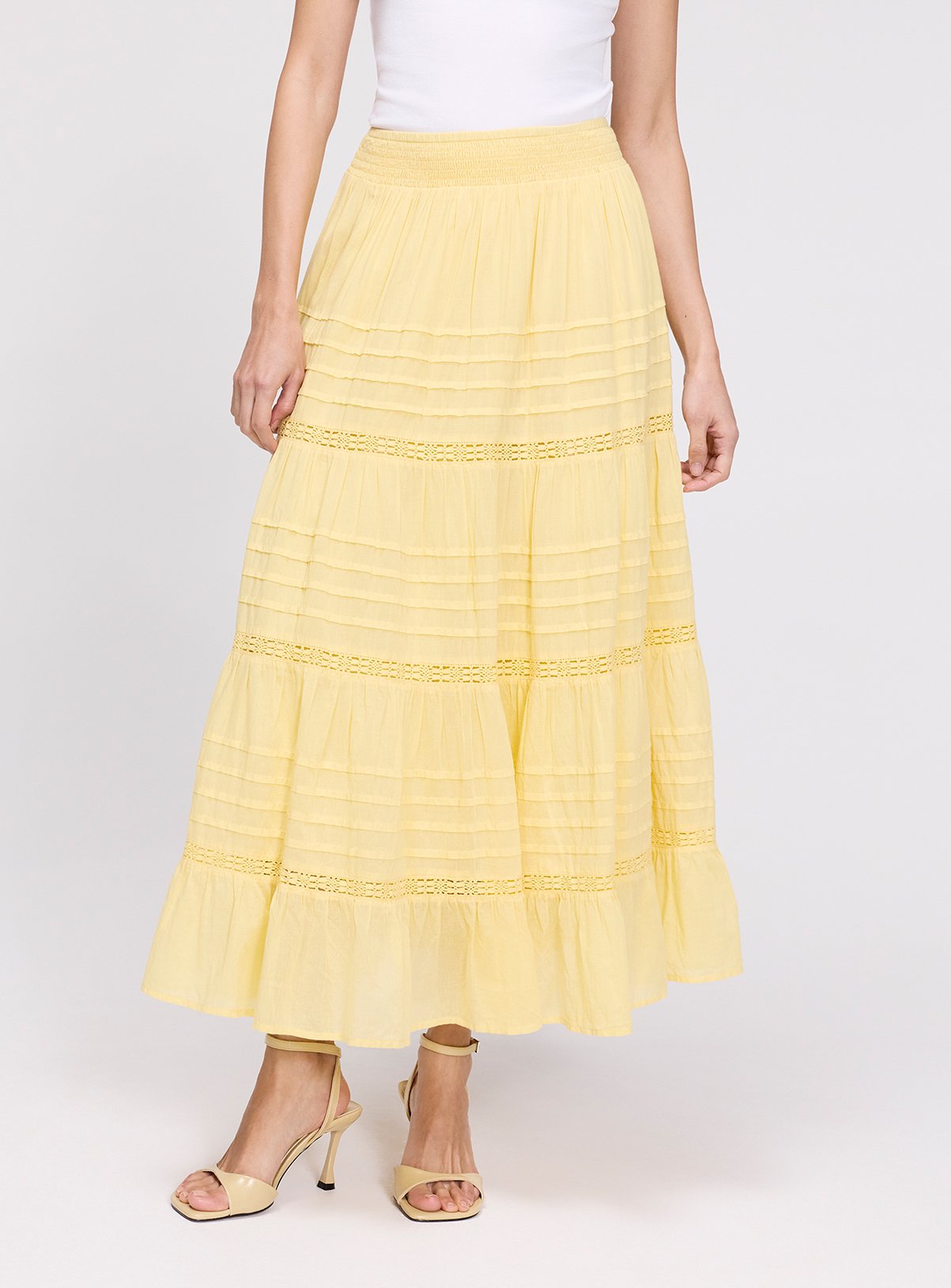 FINERY Imani Skirt Yellow 8 - Image 2 thumbnail