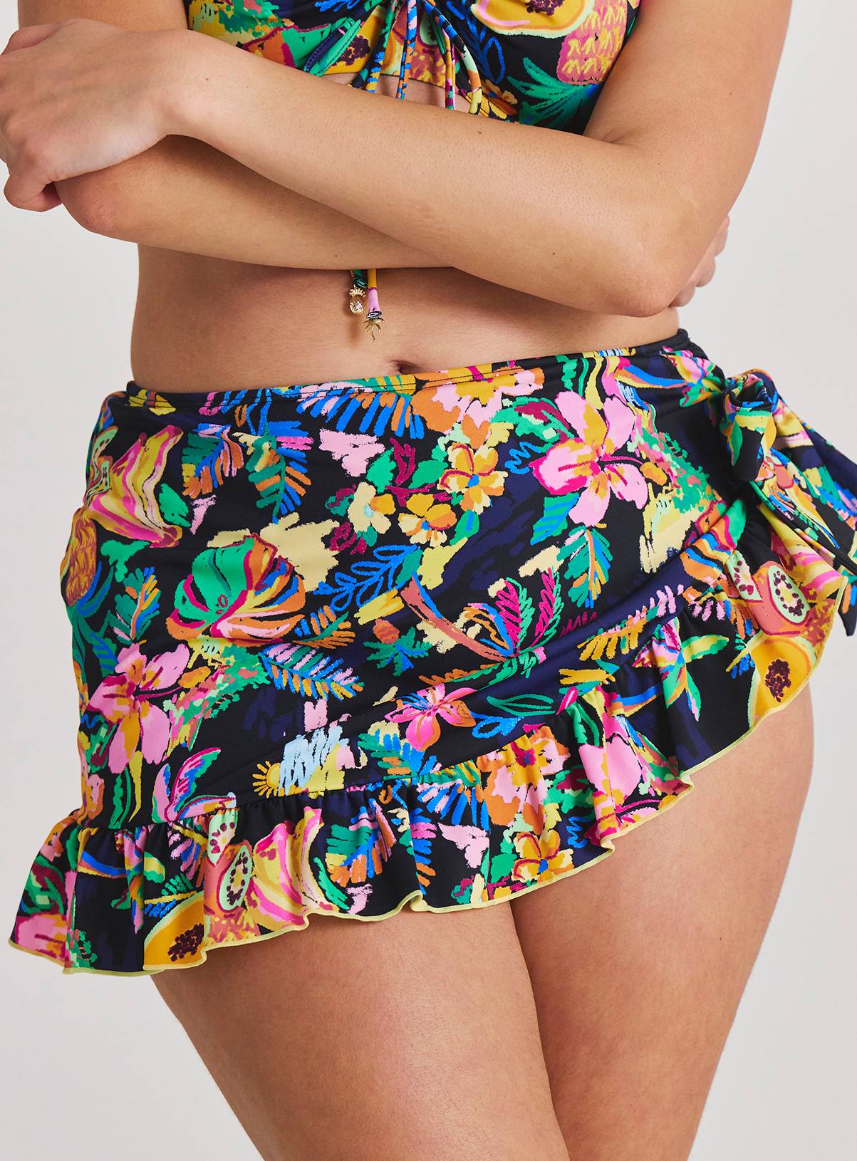 SIMPLY BE Skirted Detail Bikini Brief 26 - Image 3