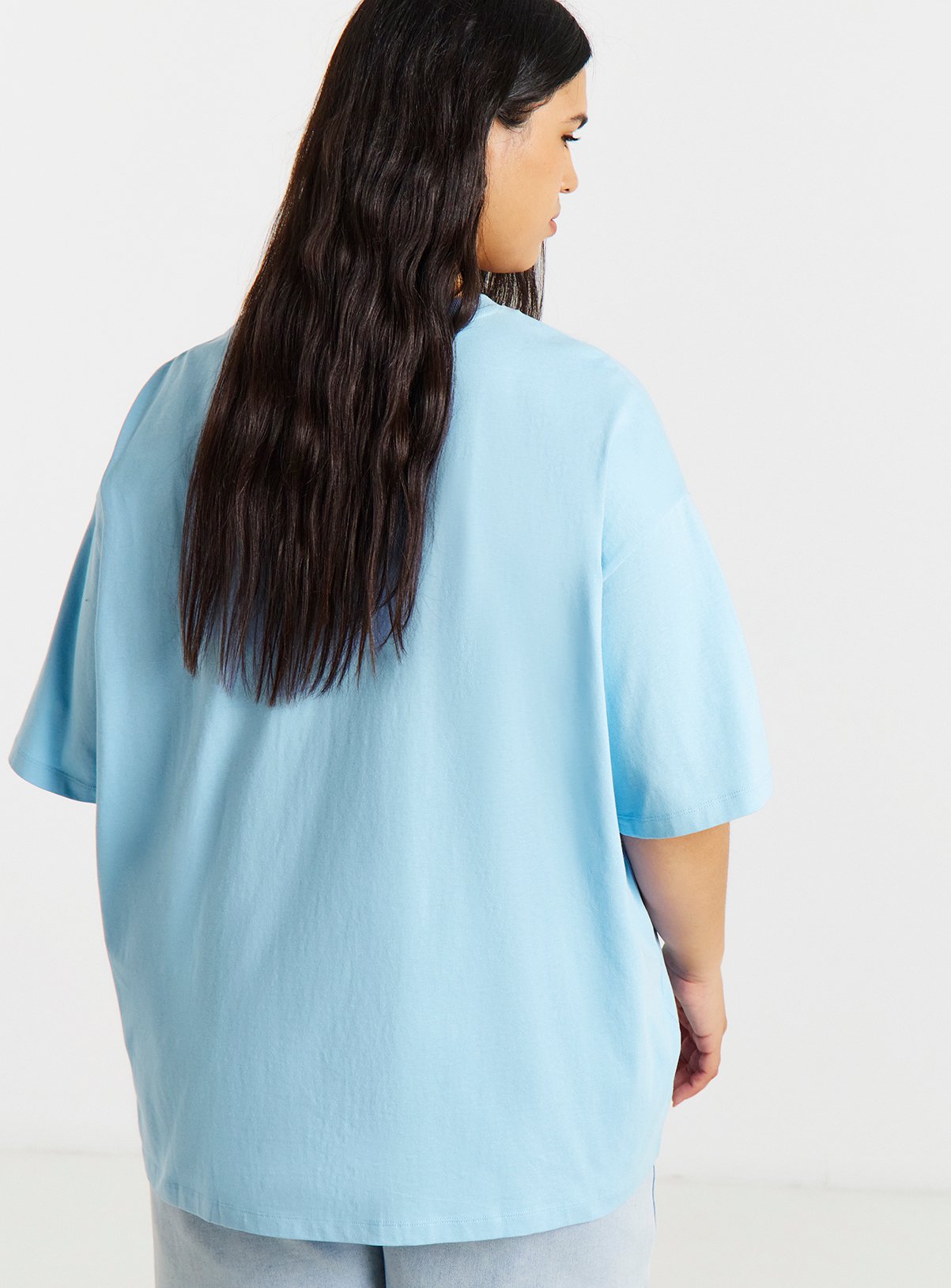 SIMPLY BE Costa Rica Graphic Oversized T-Shirt 10 - Image 2 thumbnail