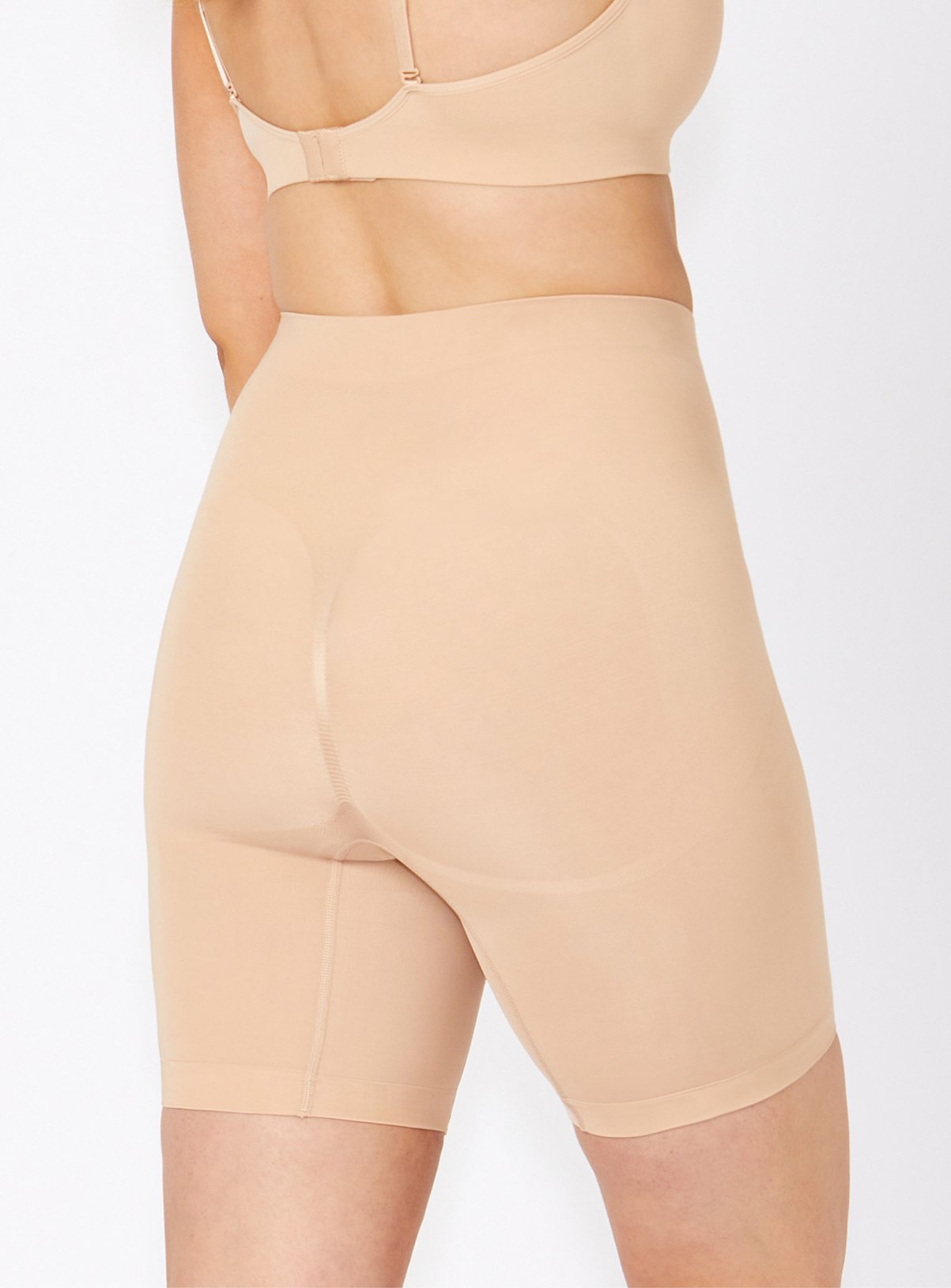 AMBRA Powerlite Thigh Shaper Short Medium Support Beige 12-14 - Image 3 thumbnail