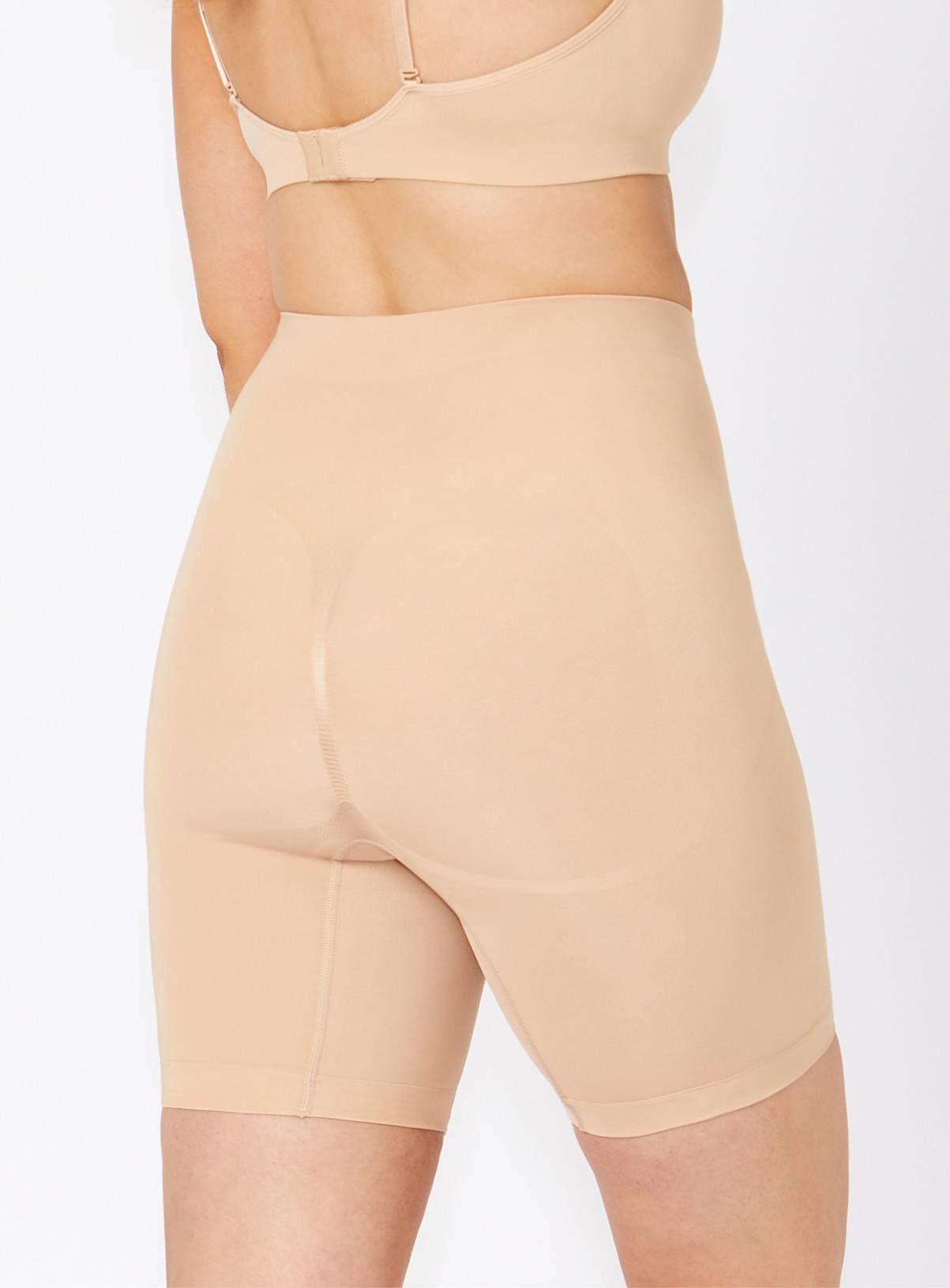AMBRA Powerlite Thigh Shaper Short Medium Support Beige 12-14 - Image 3