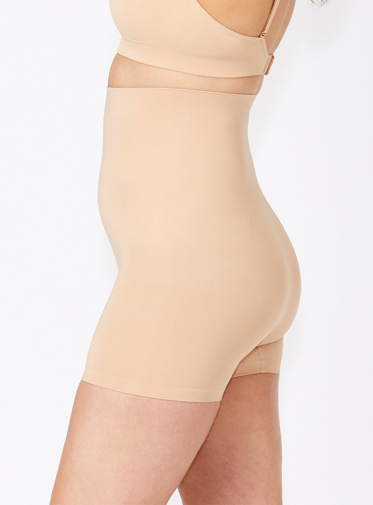 AMBRA Powerlite Hi Waisted Shaping Shortie Medium Support Beige 8-10 - Image 2 thumbnail