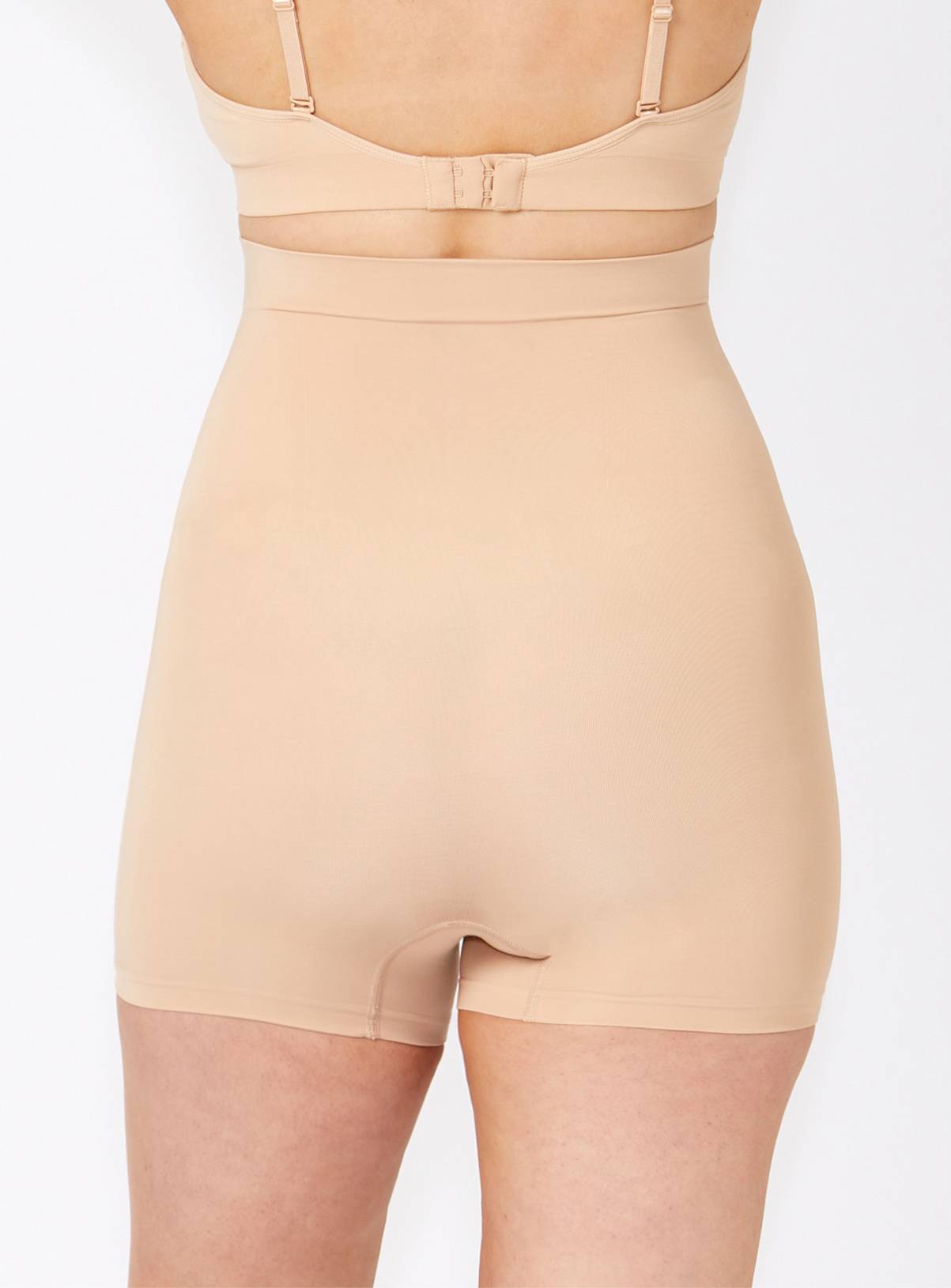 AMBRA Powerlite Hi Waisted Shaping Shortie Medium Support Beige 8-10 - Image 3