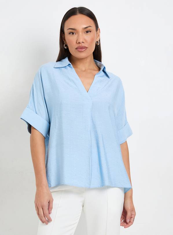 WALLIS Hotfix Short Sleeve Overhead Shirt 14