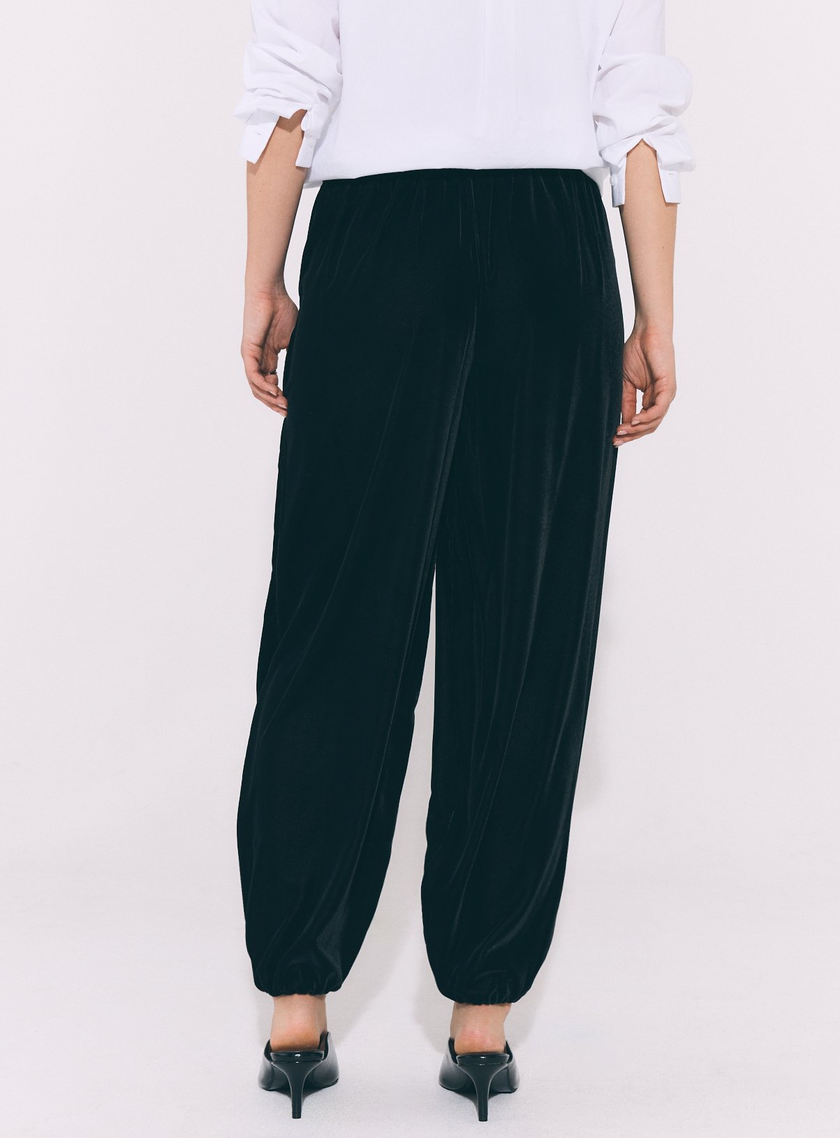 Velvet Balloon Pull-On Trousers 20 - Image 4 thumbnail