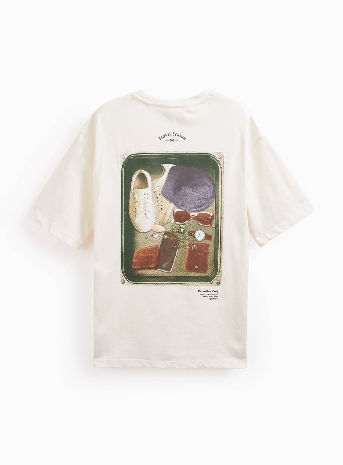 Travel Season Graphic T-Shirt S - Image 4