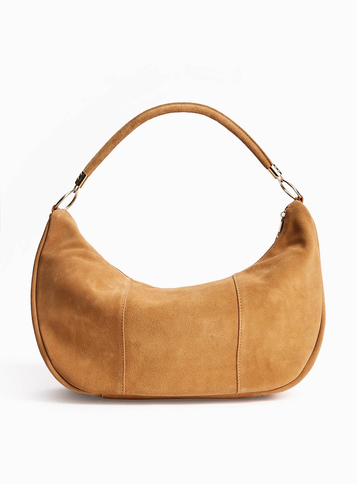 Tan Saddle Shoulder Bag One Size - Image 3
