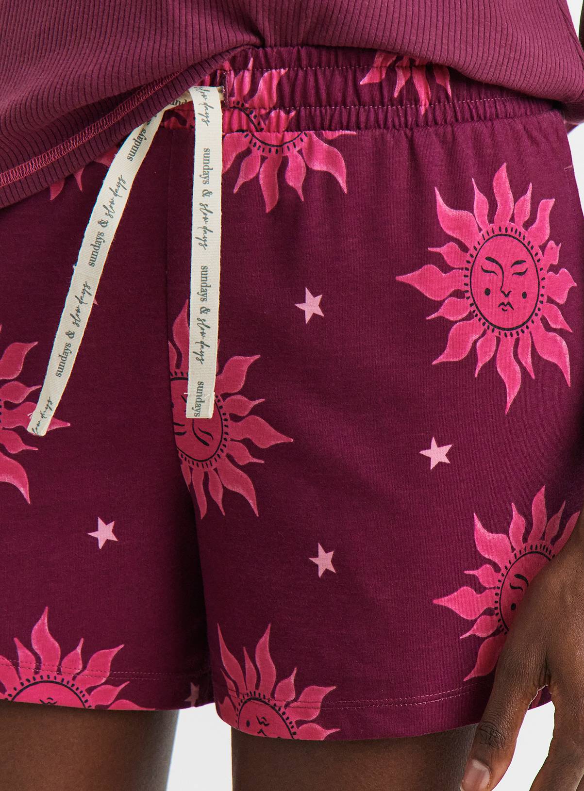 SIMPLY BE Pretty Secrets Vest Shortie Pyjama Set 2 Pack 32-34 - Image 4
