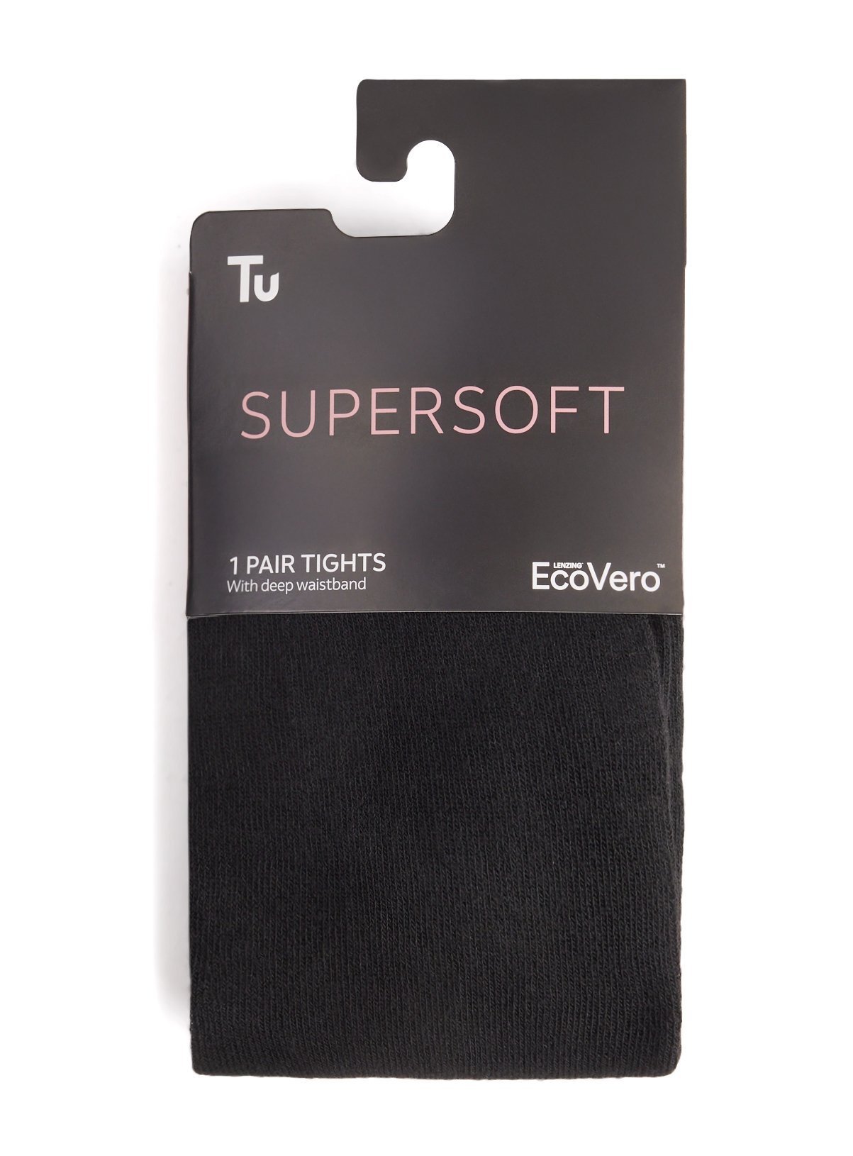 Black Supersoft Tights S - Image 2 thumbnail