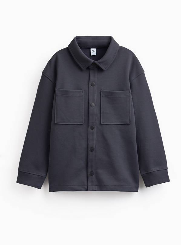Charcoal Jersey Overshirt 3-4 years