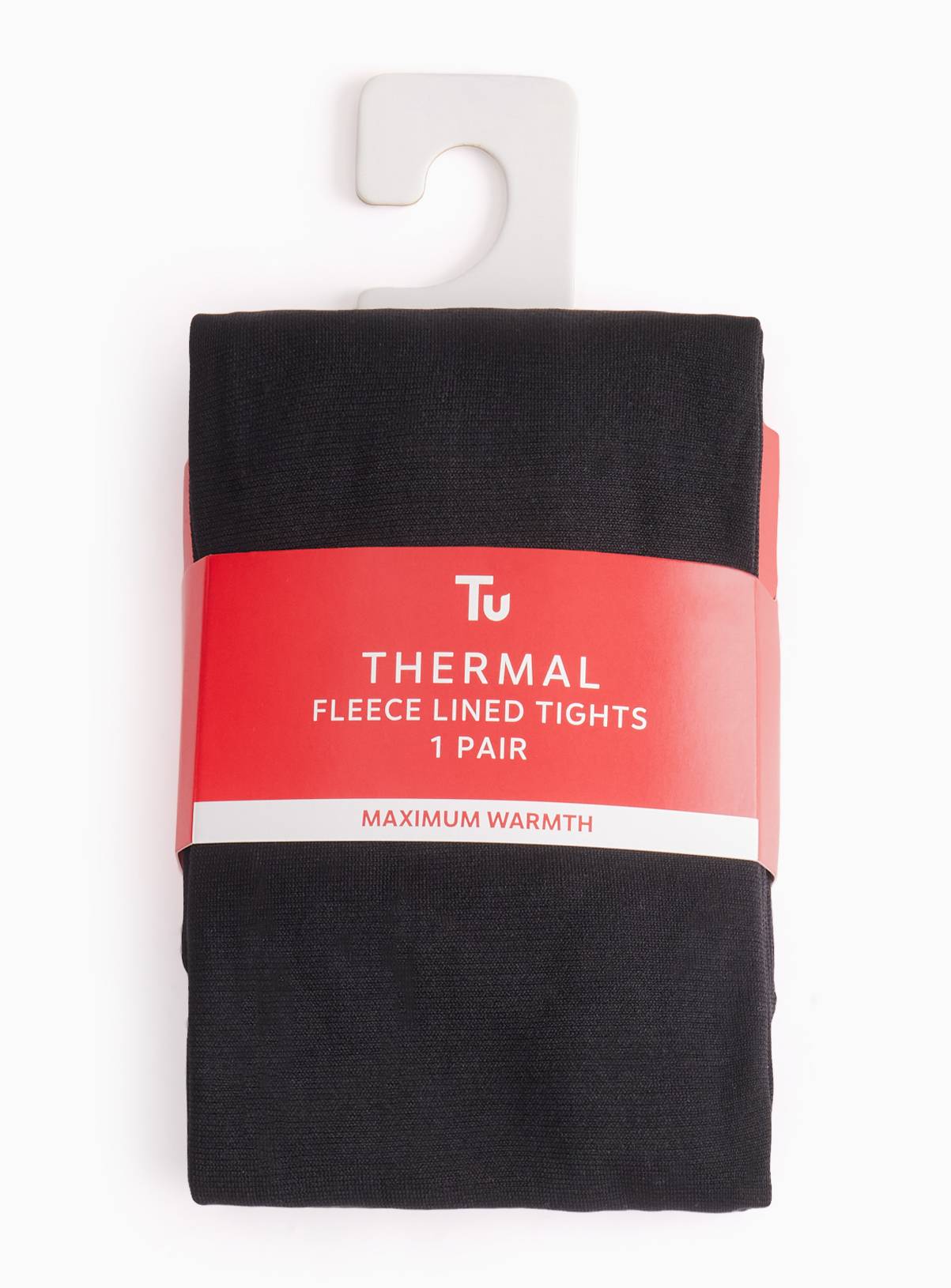 30 Denier Thermal Fleece-Lined Tights S - Image 3