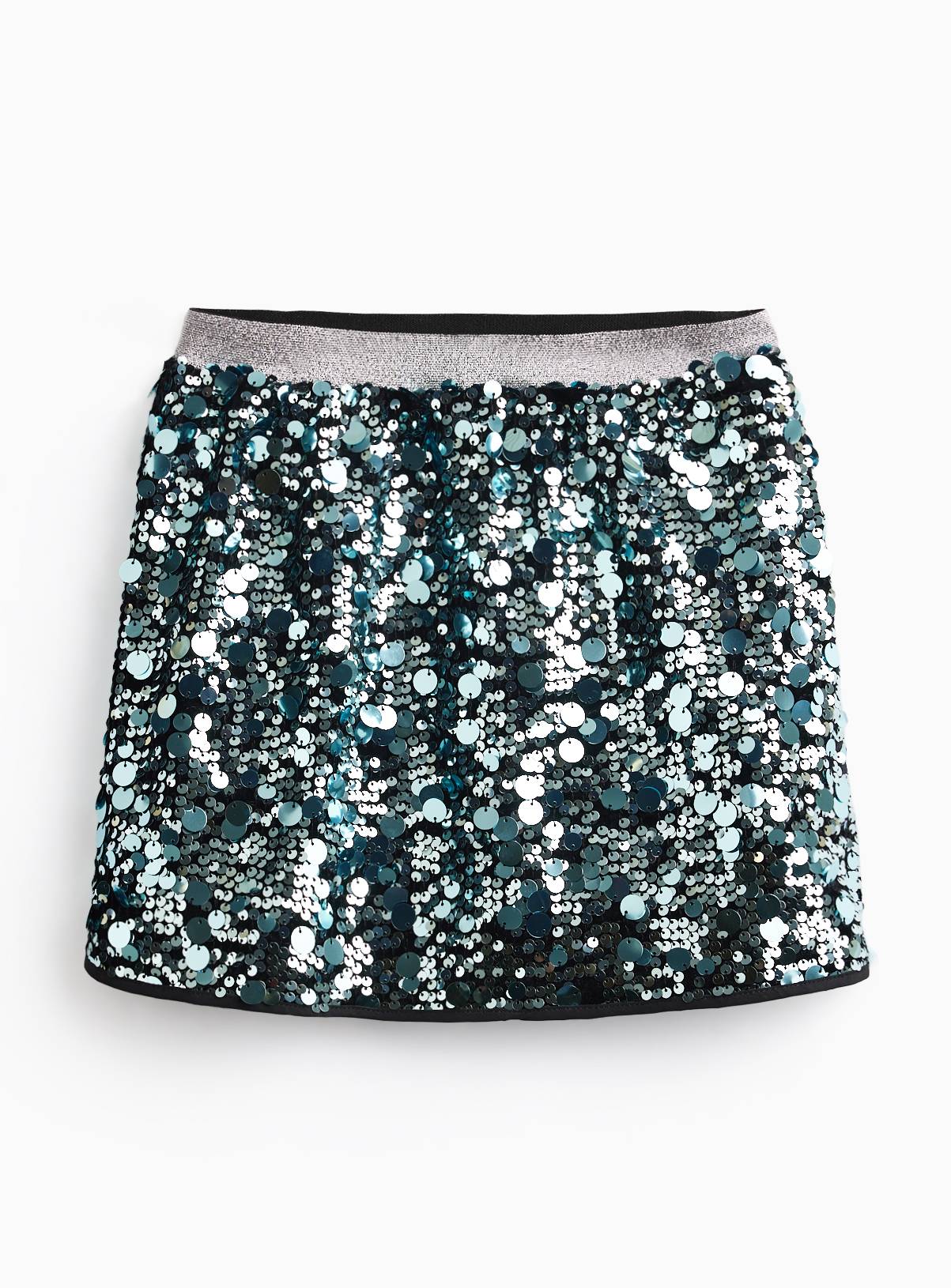 Blue Sequin Skirt 12 years - Image 1
