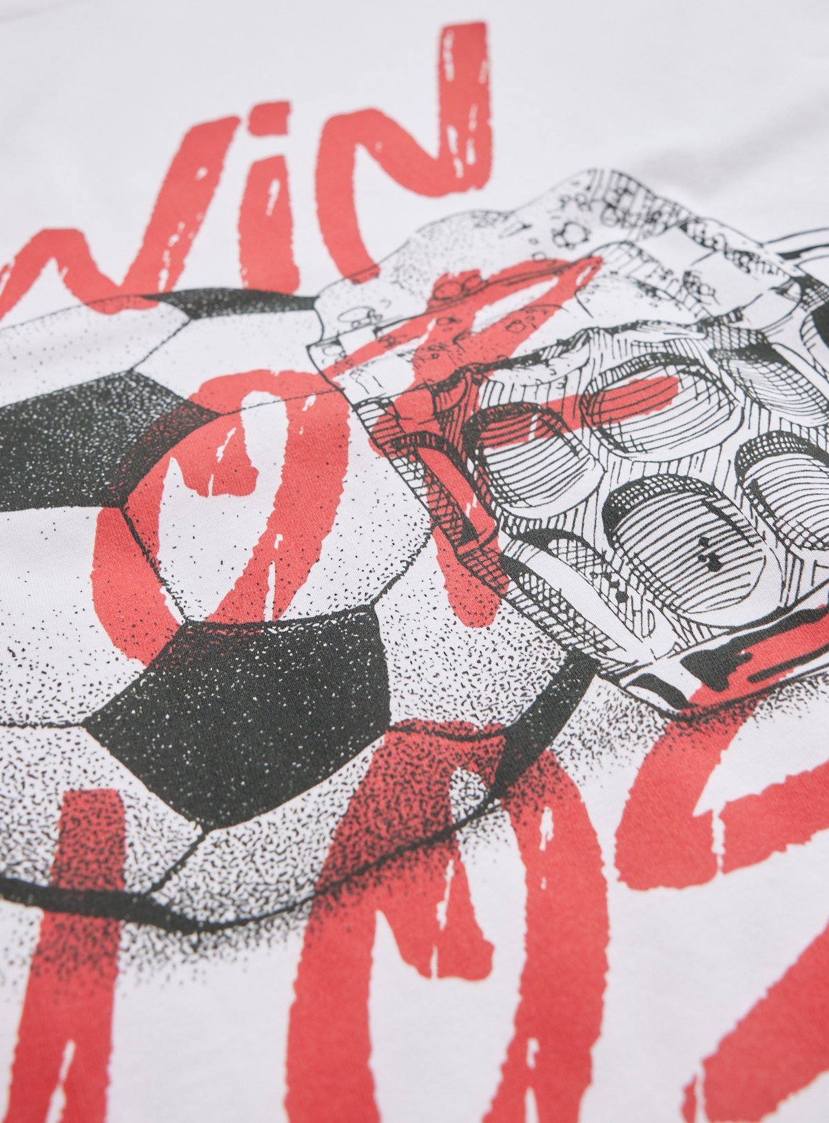 White England Football Win Or Lose Graphic T-Shirt XXL - Image 3 thumbnail