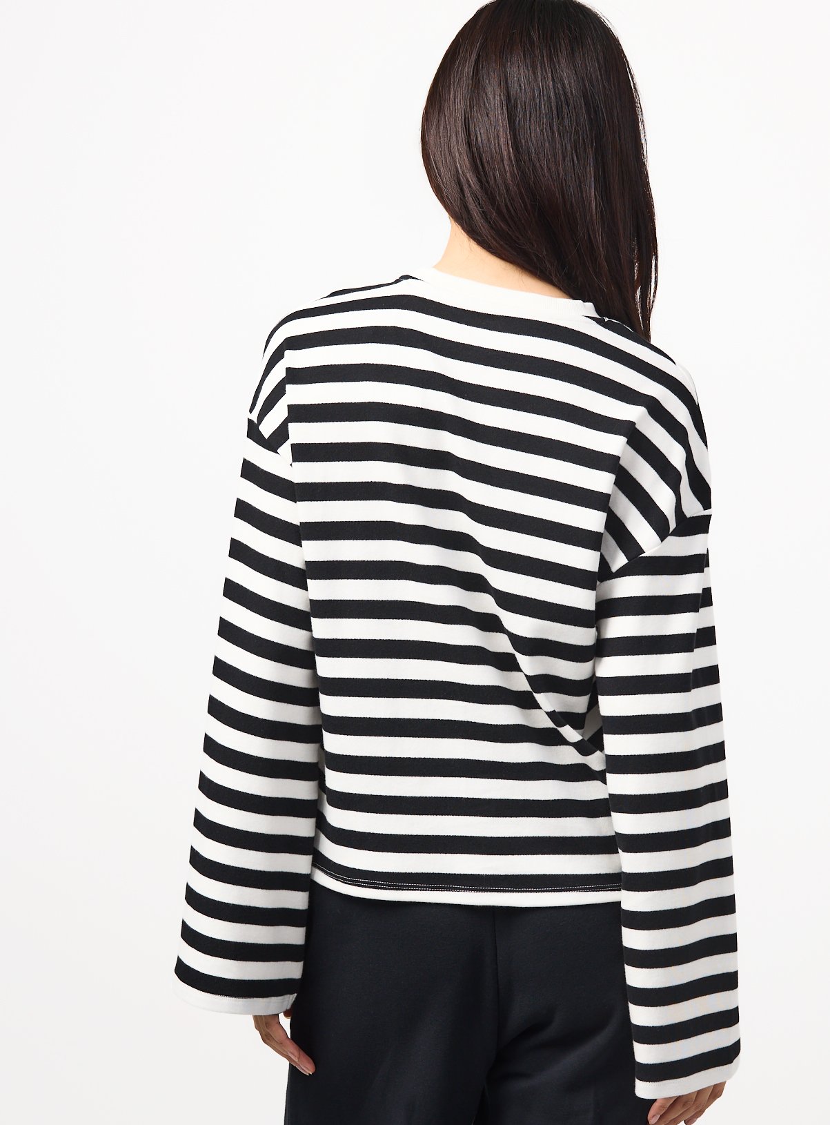 Mono Ultimate Stripe Long Sleeve Top XL - Image 4 thumbnail