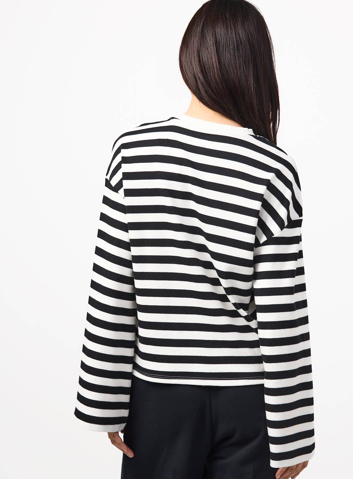 Mono Ultimate Stripe Long Sleeve Top XL - Image 4