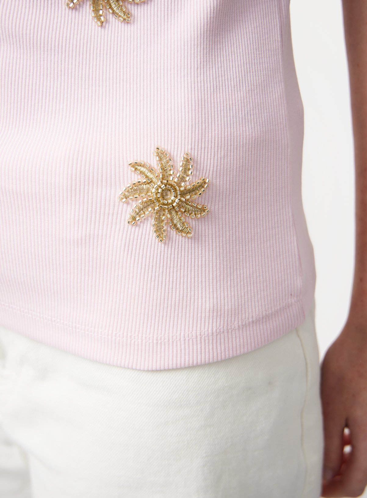Pink Sun Embellished Vest 14 - Image 3 thumbnail