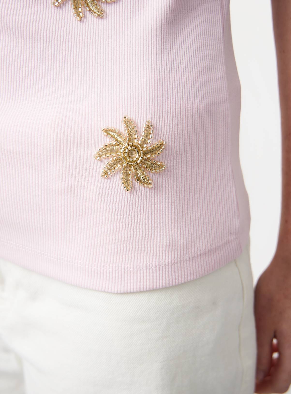 Pink Sun Embellished Vest 14 - Image 3