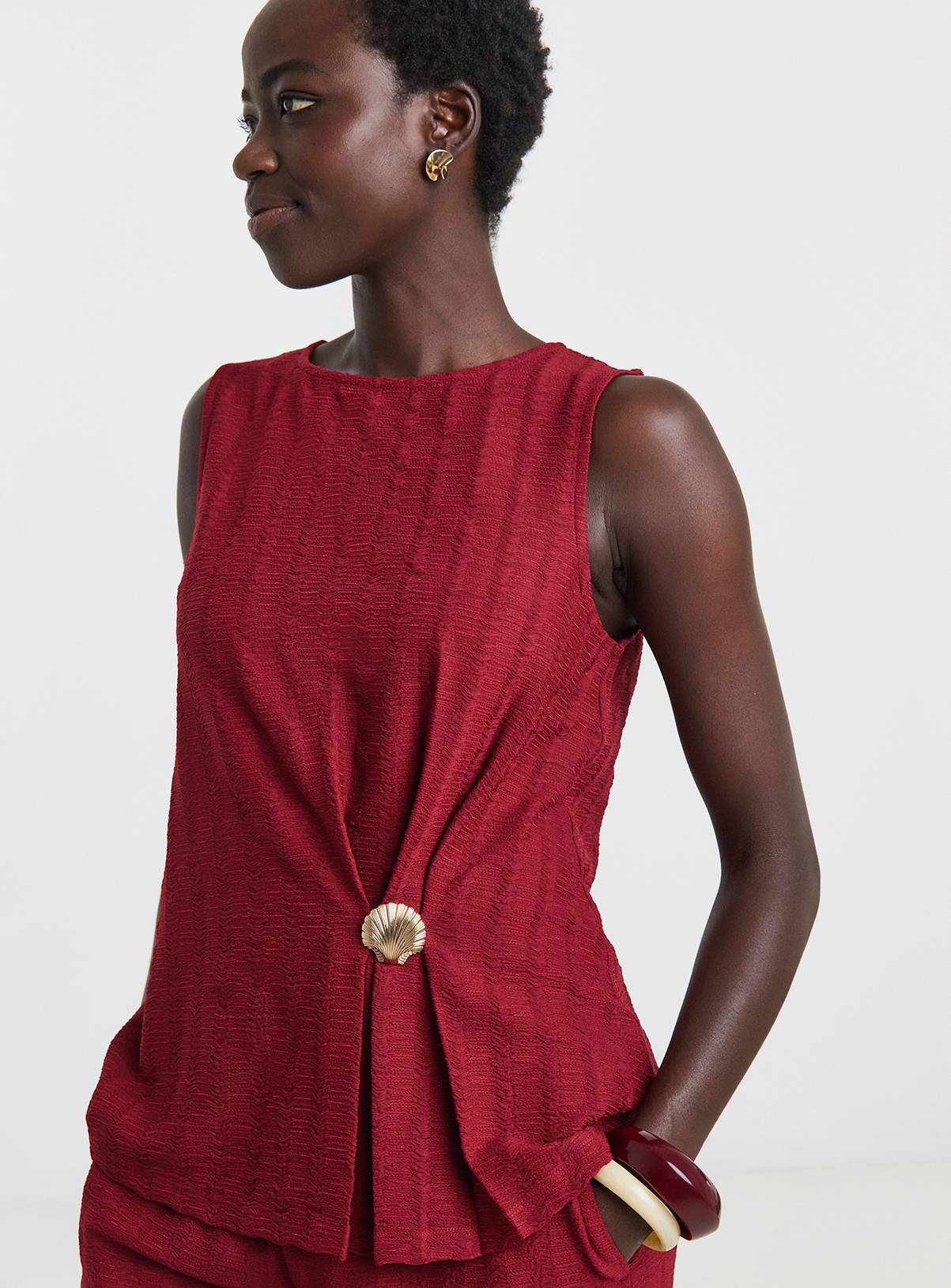 JD WILLIAMS Textured Shell Hardware Top 16 - Image 3